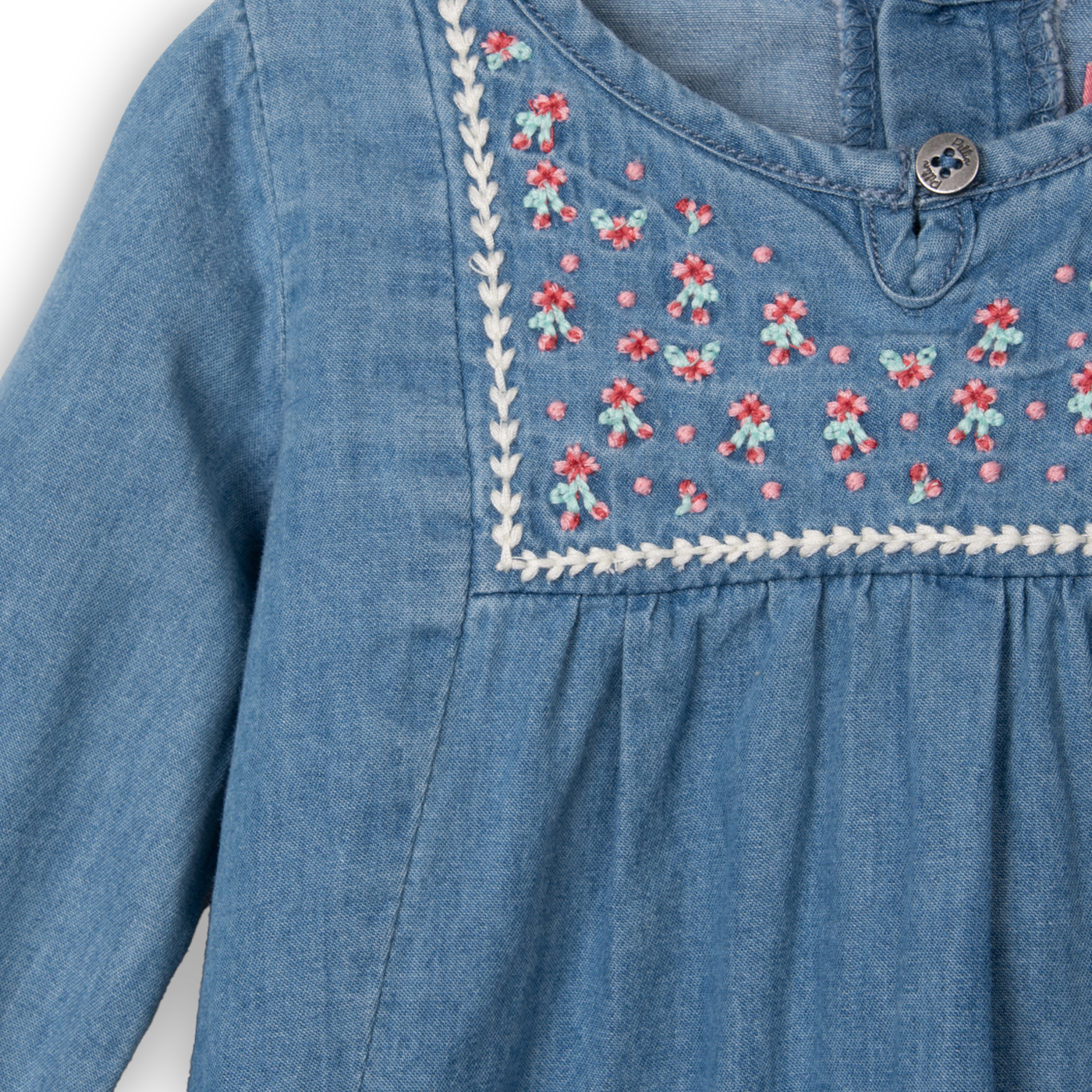 BLUSA  NIÑA DENIM PILLIN (PVC723-25DEN3) - 2