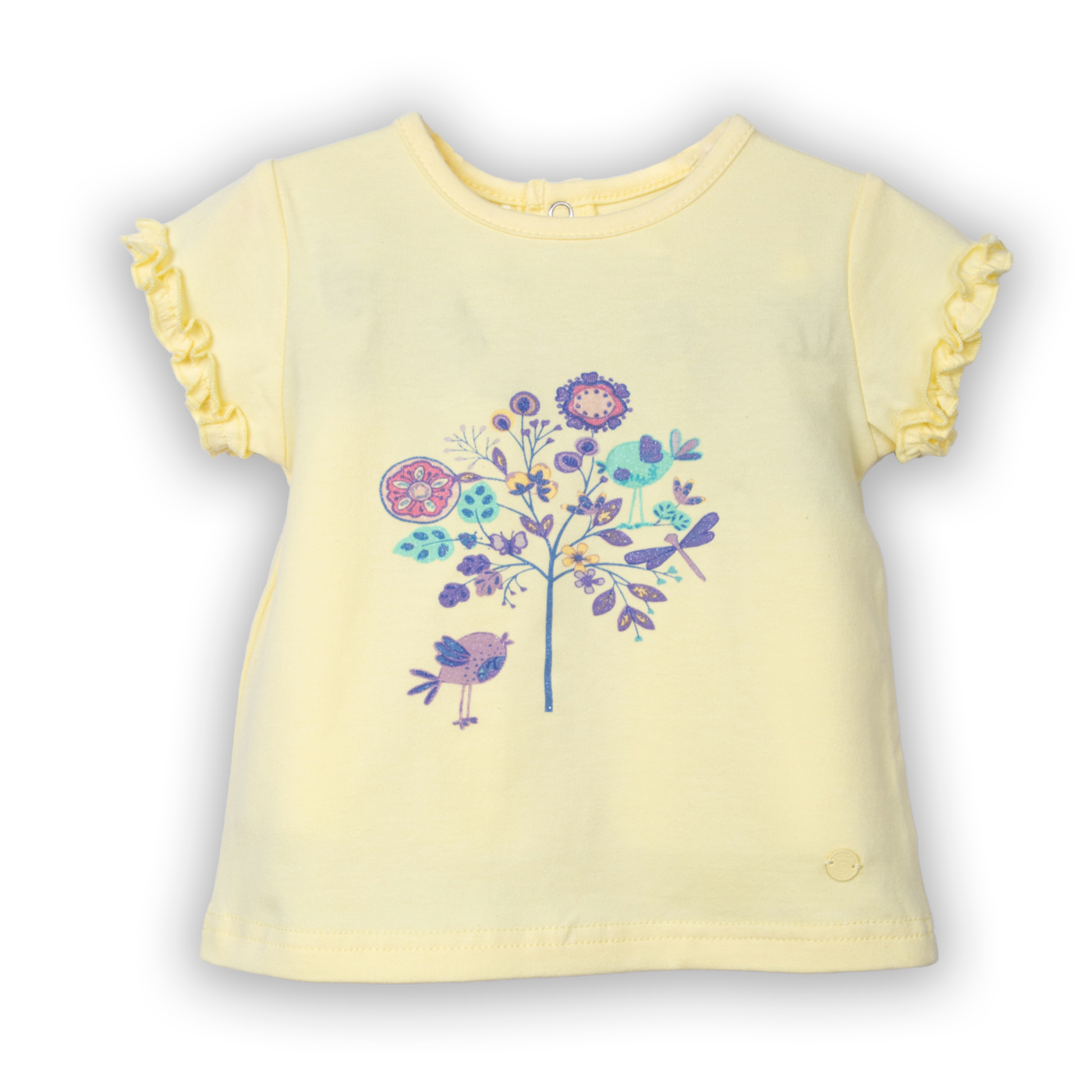 POLERA NIÑA EN COLOR AMARILLO PILLIN (PVC612-25AMA18M) - 1