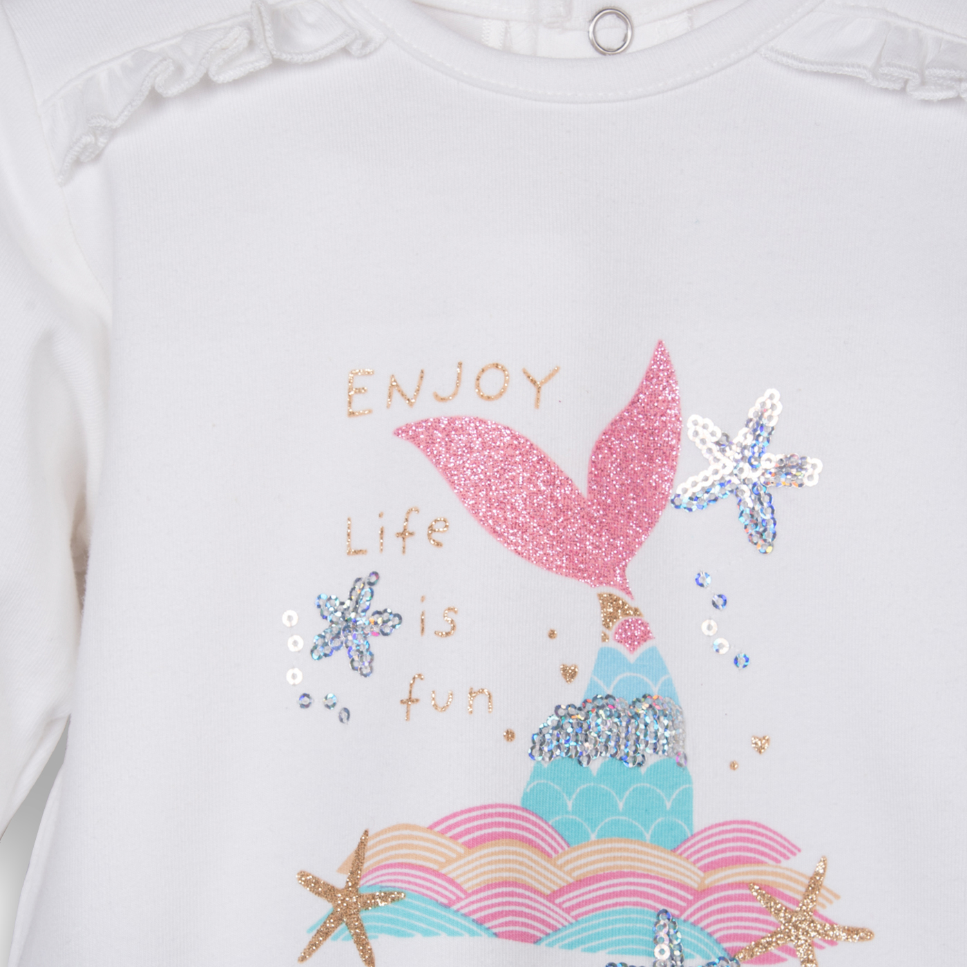 POLERA NIÑA EN COLOR BLANCO PILLIN (PVC609-25BCO12M) - 2