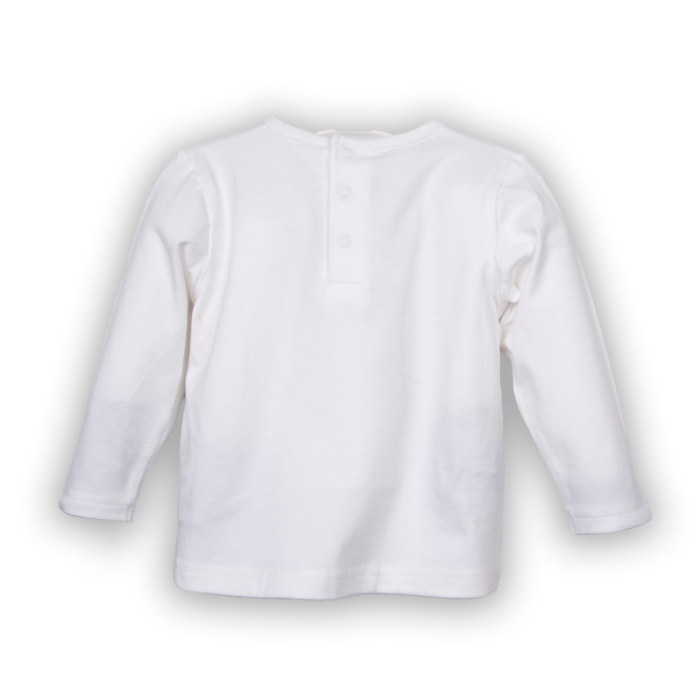 POLERA NIÑA EN COLOR BLANCO PILLIN (PVC609-25BCO12M) - 3