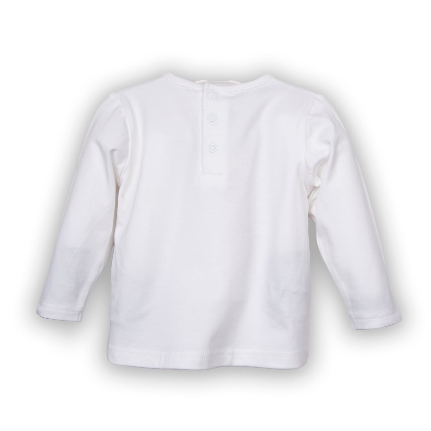 POLERA NIÑA EN COLOR BLANCO PILLIN (PVC609-25BCO12M) - 3