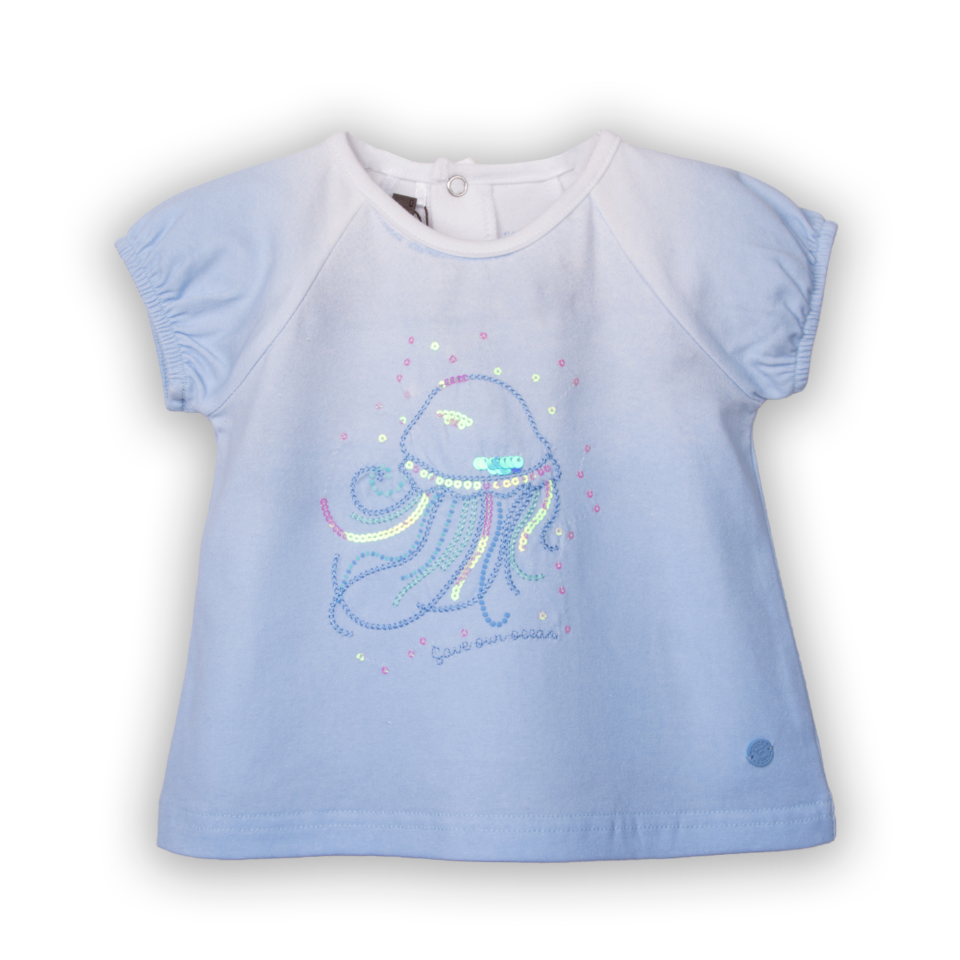 POLERA  NIÑA AZUL PILLIN (PVC655-25AZU24M) - 1