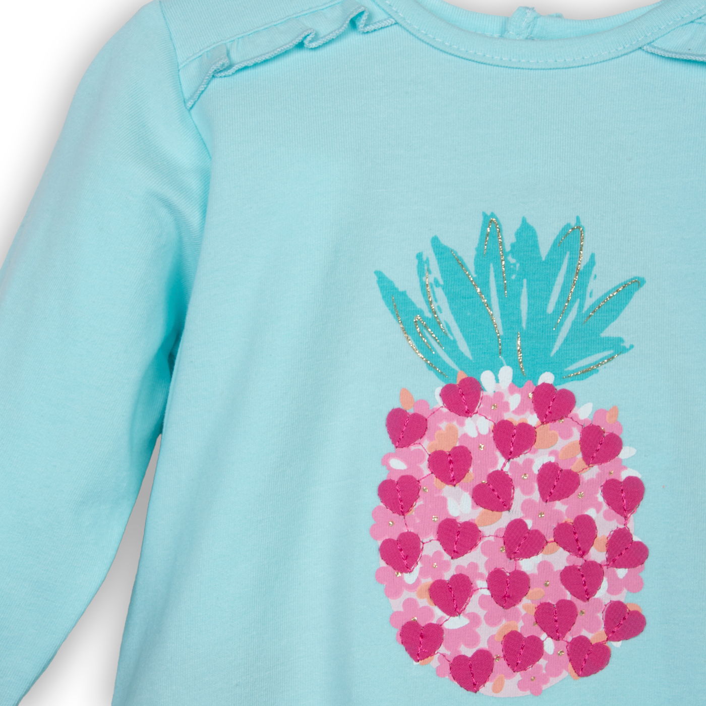 POLERA NIÑA AQUA PILLIN (PVC609-25AQU3M) - 2