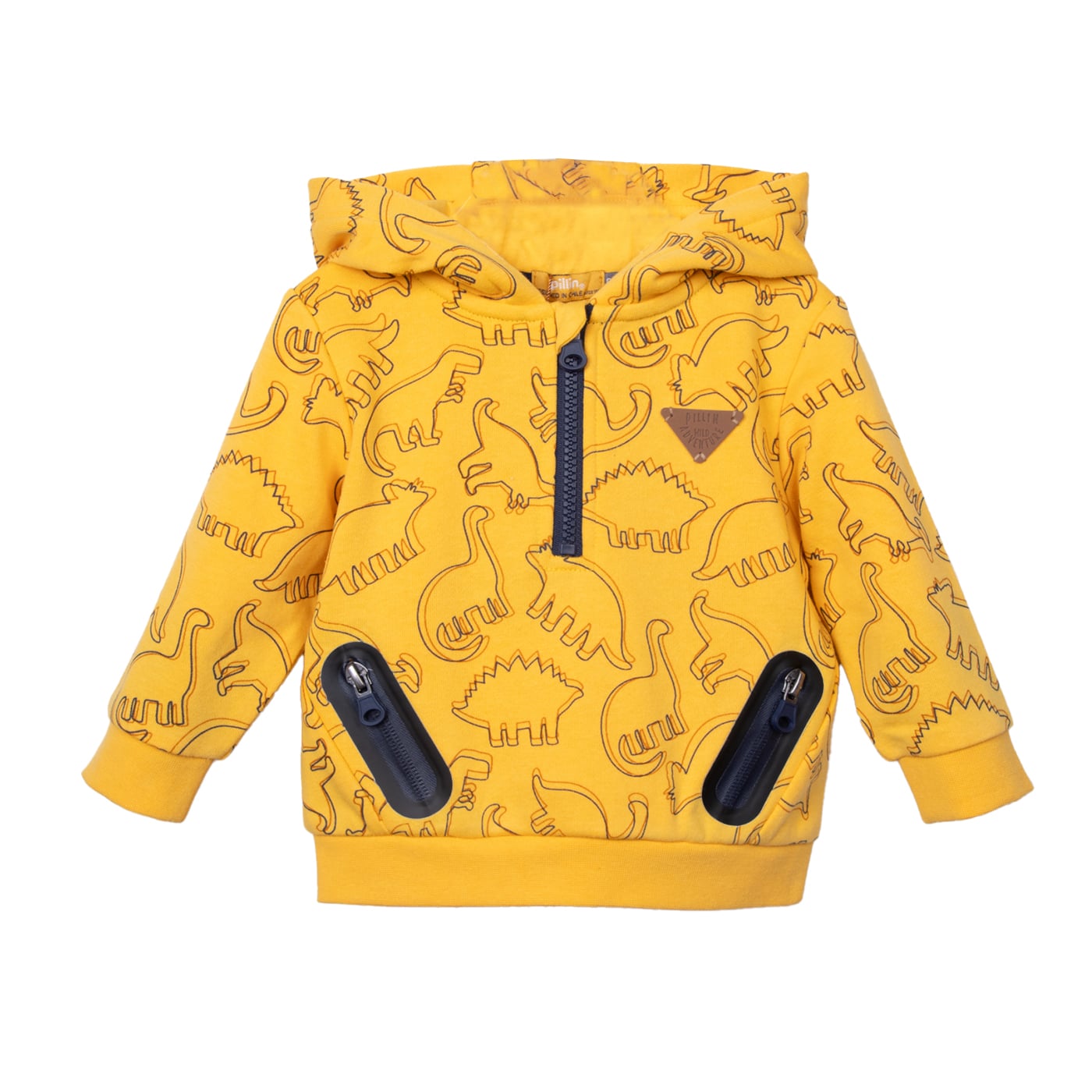 POLERÓN NIÑO EN COLOR AMARILLO PILLIN (PVC515-25AMA6M) - 1