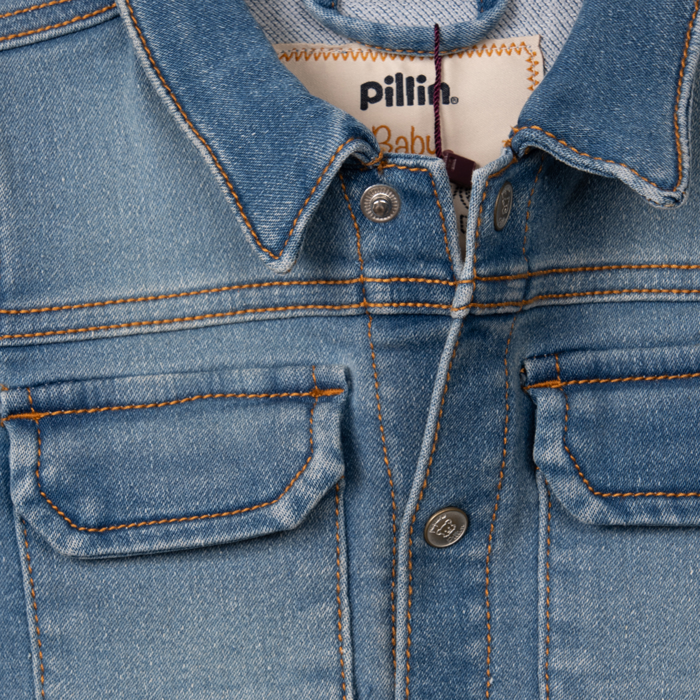 CHAQUETA  NIÑO DENIM PILLIN (PVC707-25DEN12M) - 2
