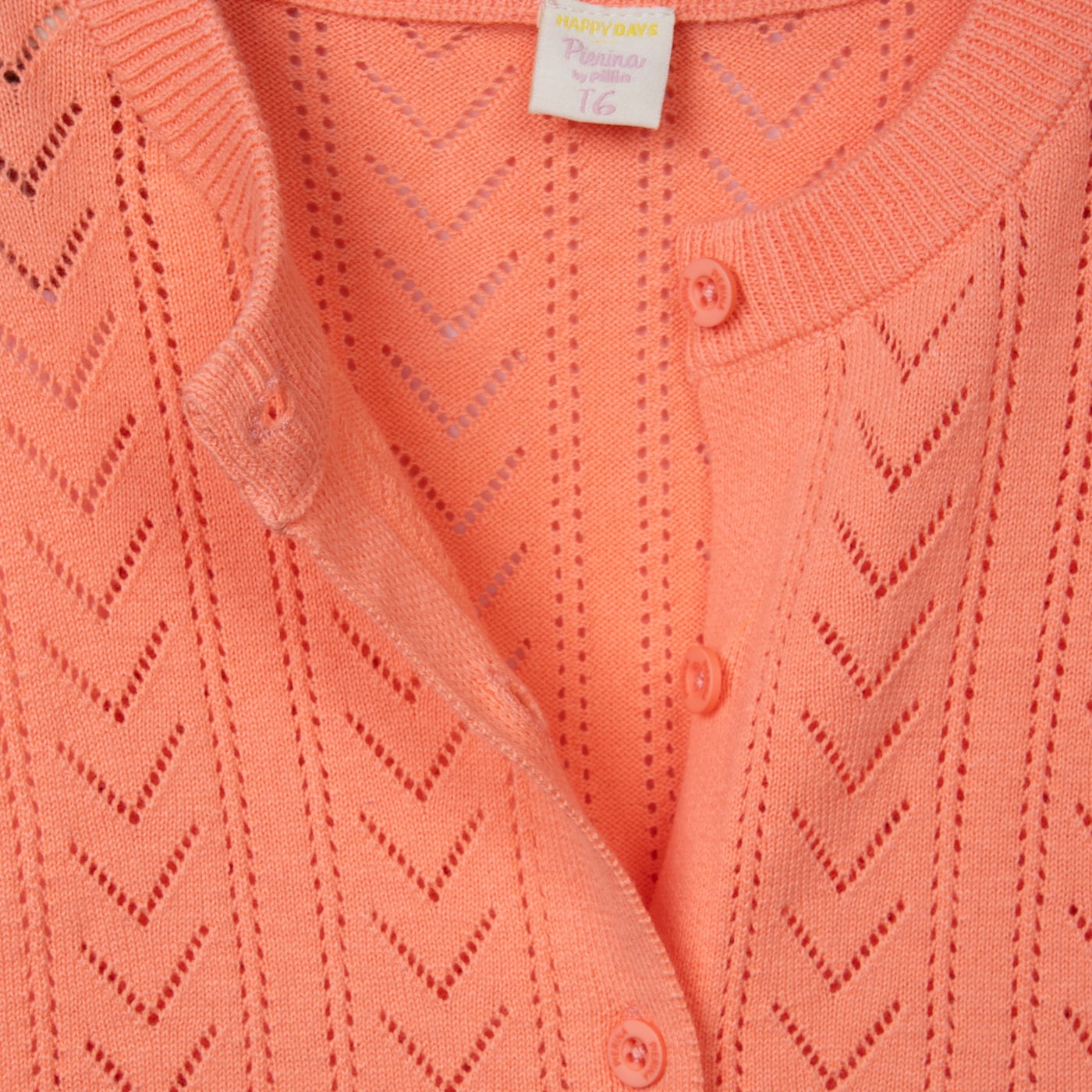 CHALECO NIÑA CORAL PILLIN (PVC903-25COR4) - 2