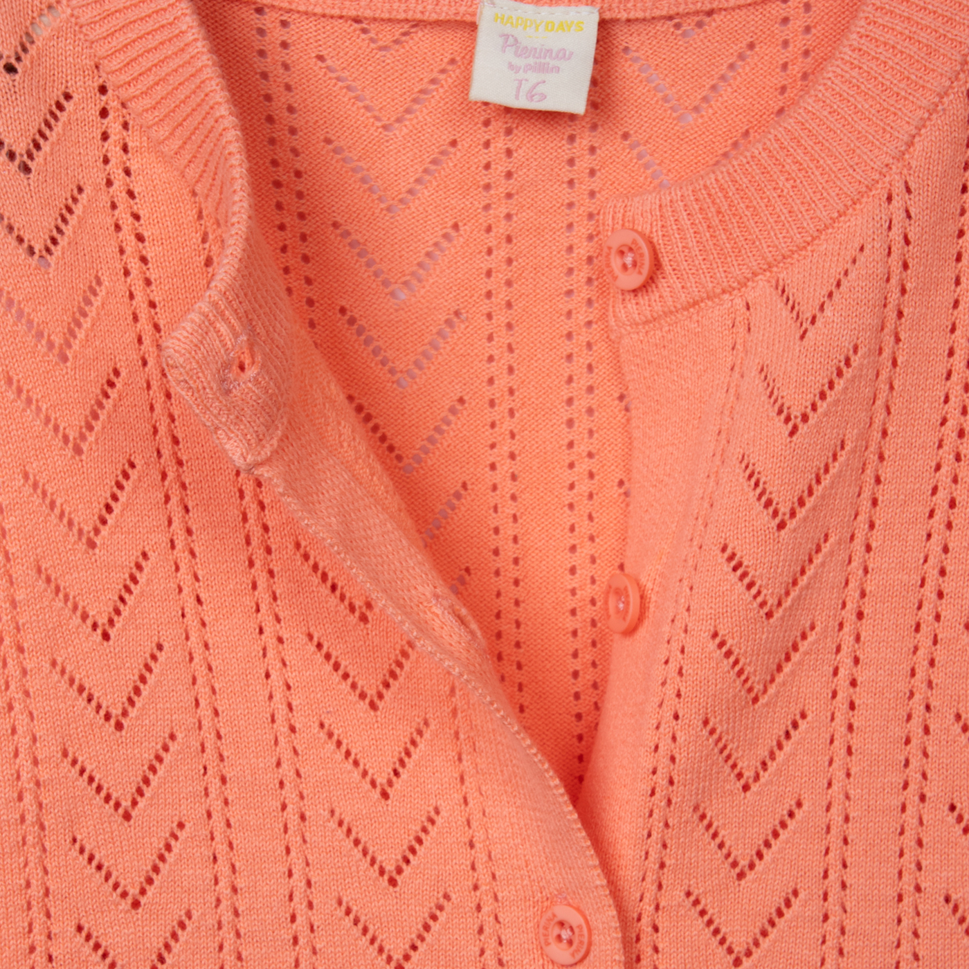 CHALECO NIÑA CORAL PILLIN (PVC903-25COR4) - 2