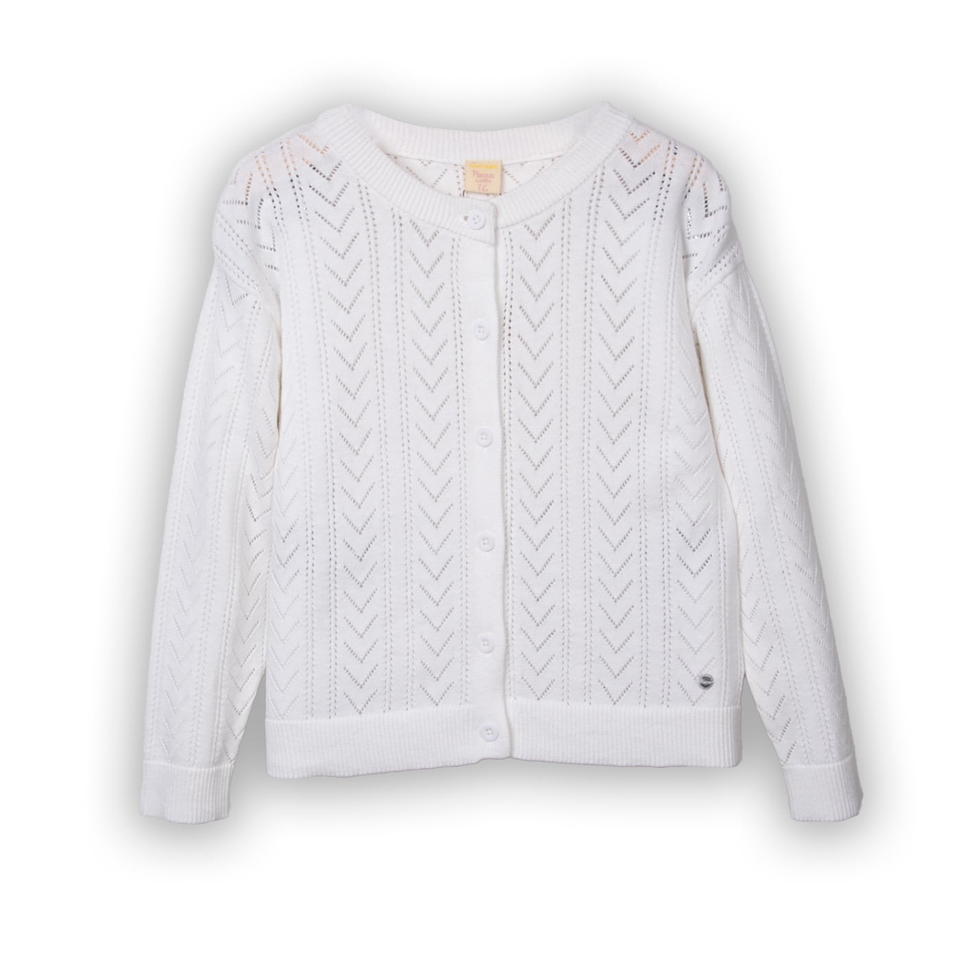 CHALECO NIÑA BLANCO PILLIN (PVC903-25BCO12) - 1