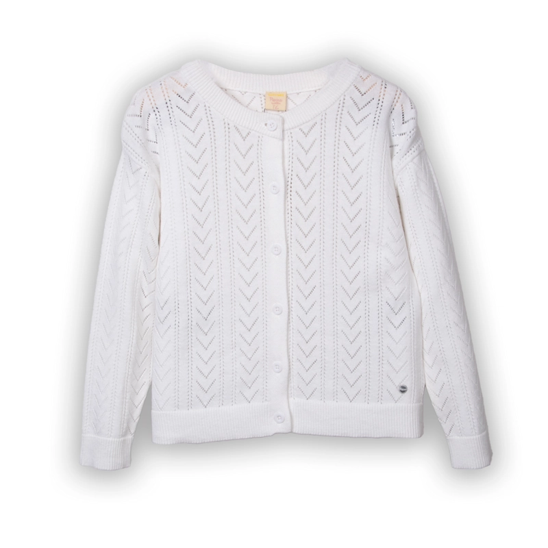 CHALECO NIÑA BLANCO PILLIN (PVC903-25BCO12) - 1