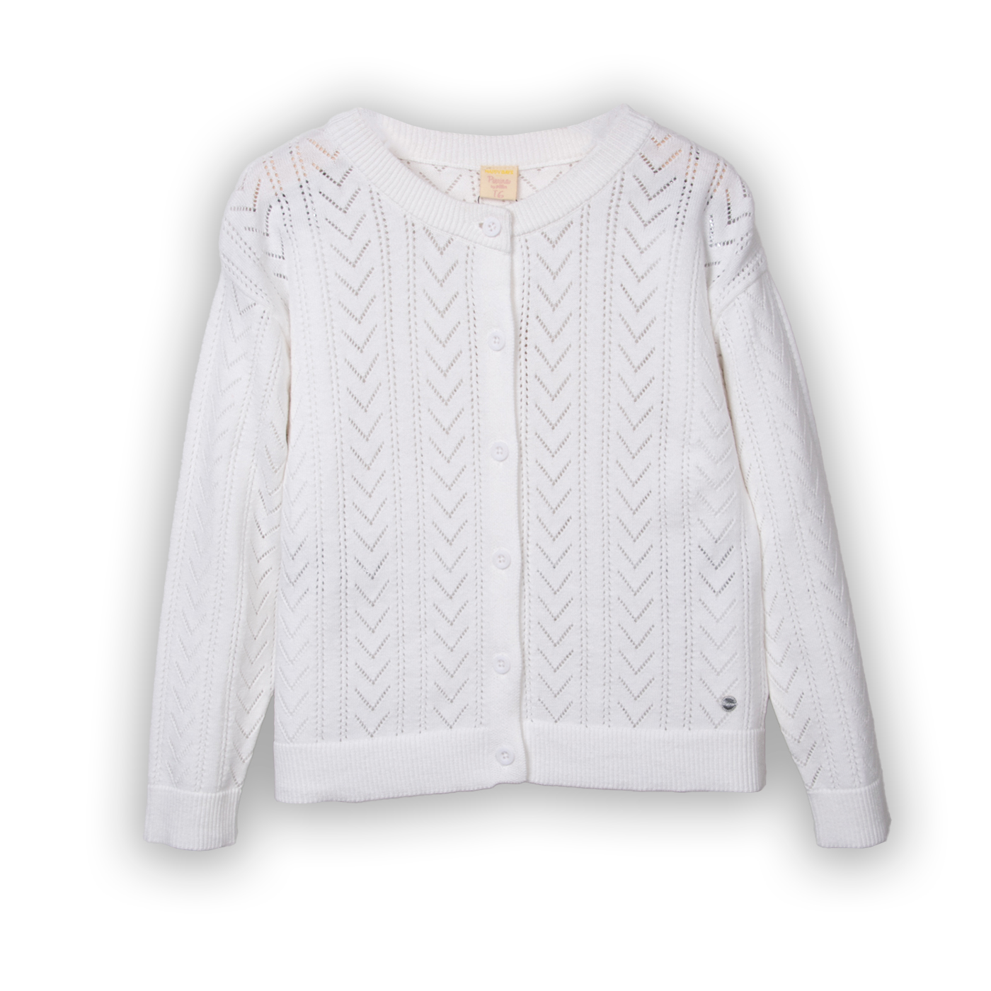 CHALECO NIÑA BLANCO PILLIN (PVC903-25BCO12) - 1