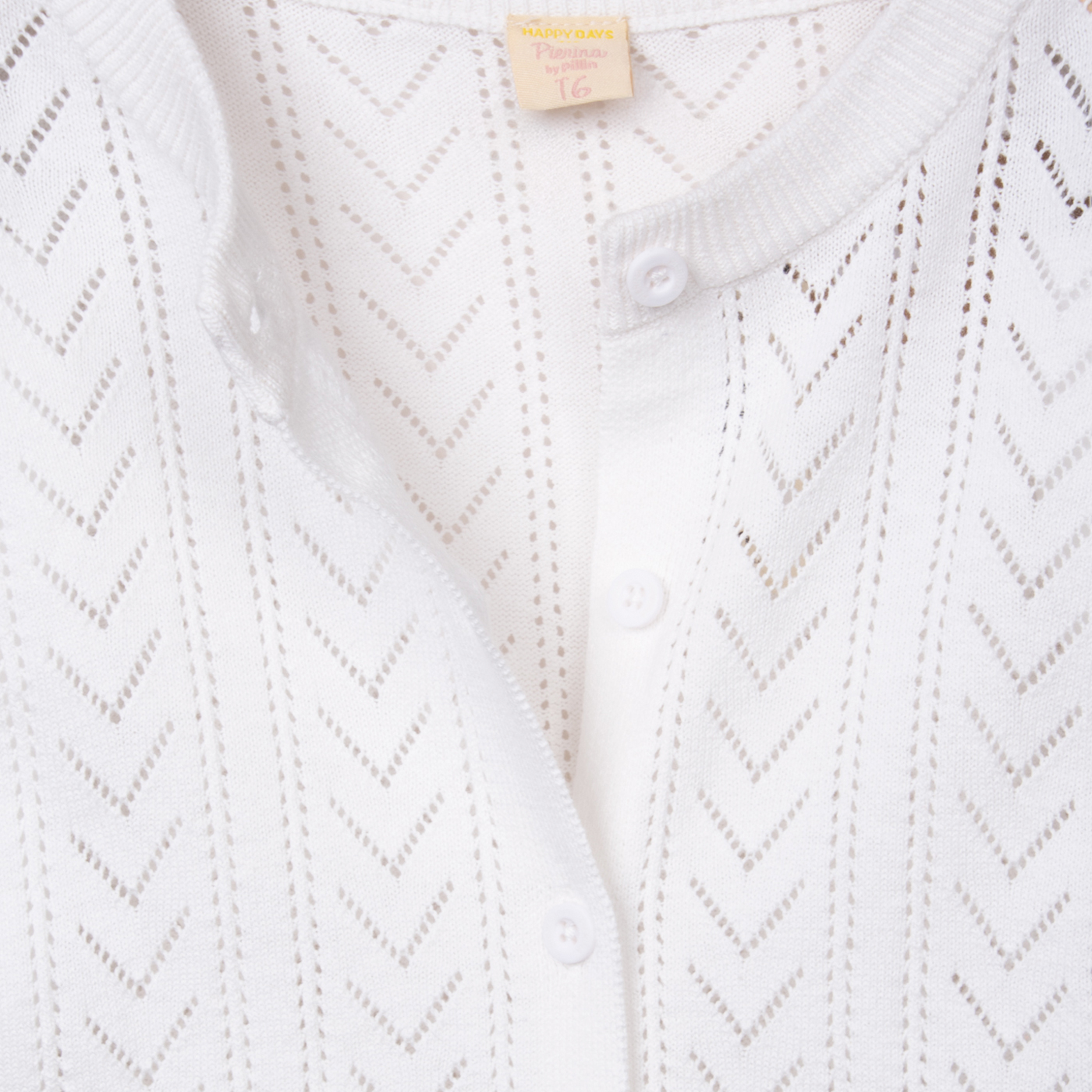 CHALECO NIÑA BLANCO PILLIN (PVC903-25BCO12) - 2