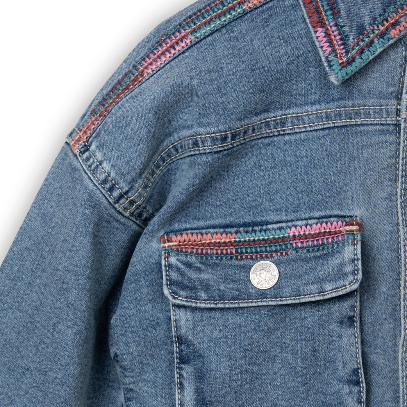 CHAQUETA NIÑA DENIM PILLIN (PVC711-25DEN4) - 2