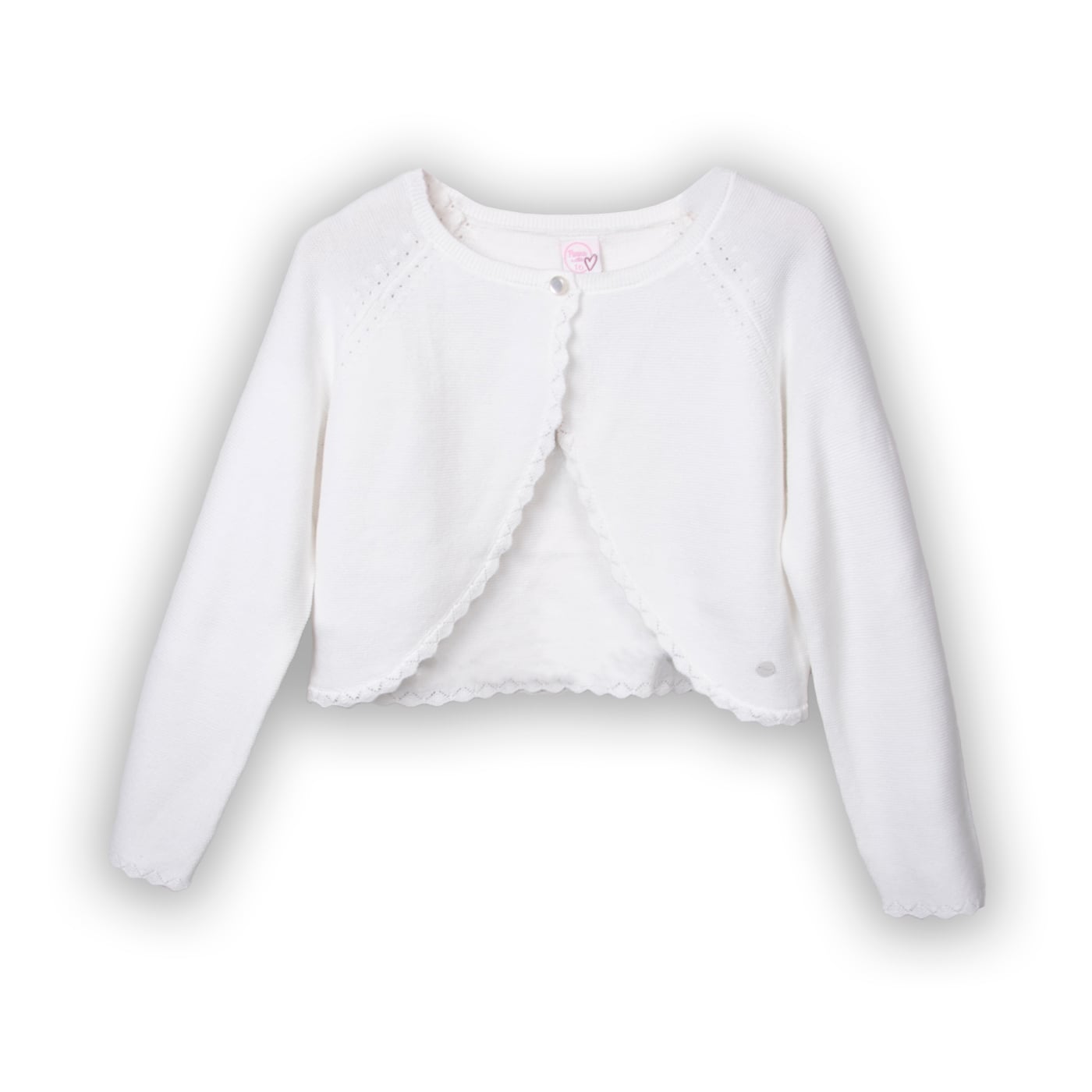 CHALECO NIÑA BLANCO PILLIN (PVC905-25BCO10) - 1