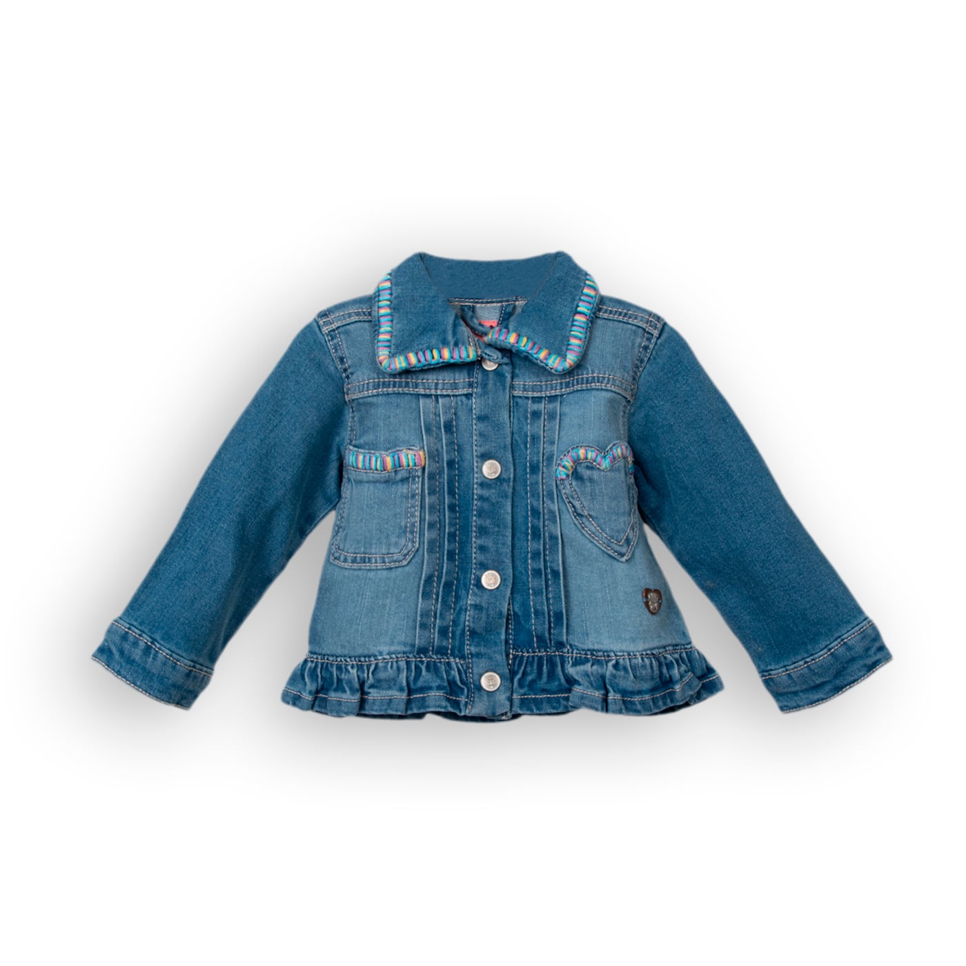 CHAQUETA NIÑA DENIM PILLIN (PVC726-25DEN9M) - 2