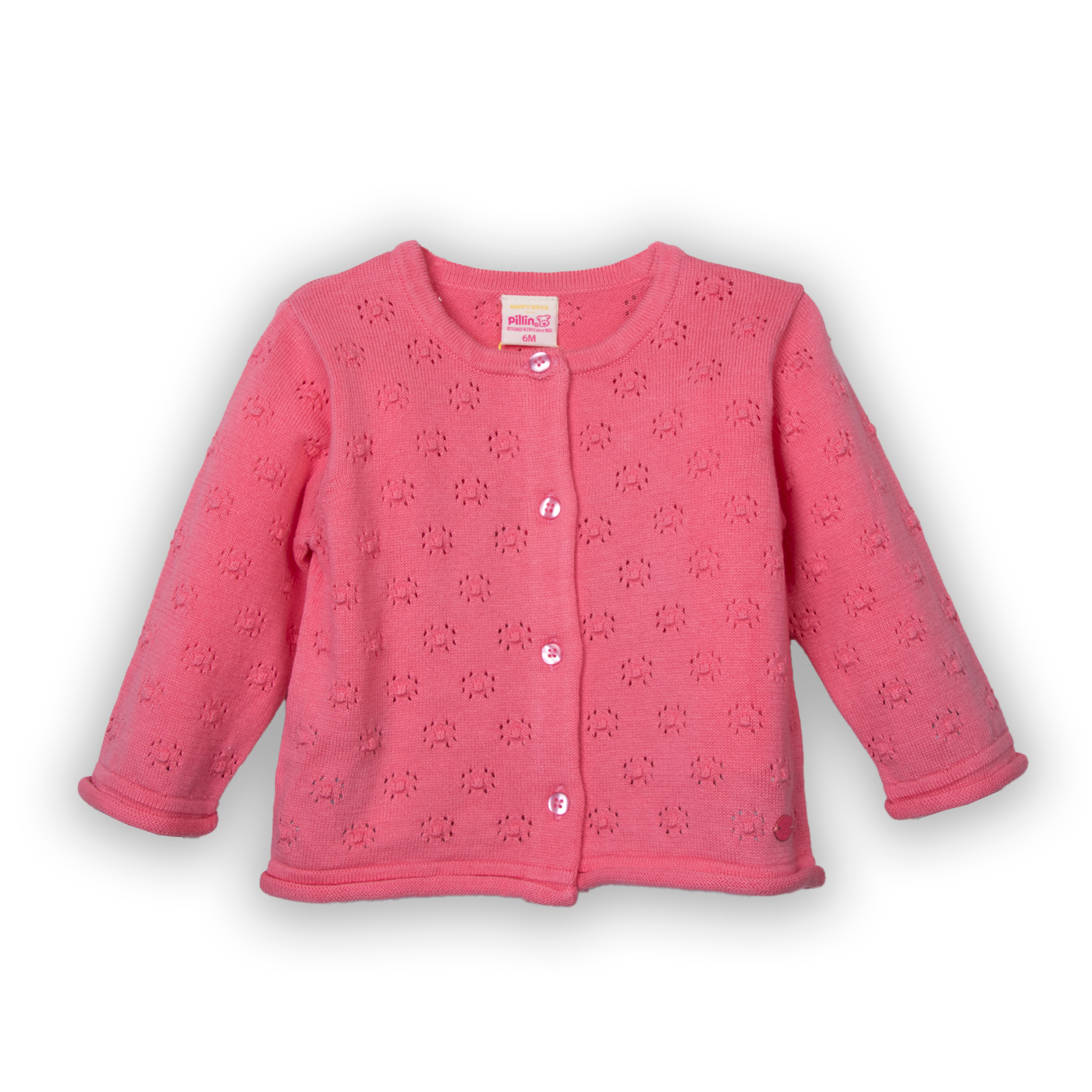 CHALECO NIÑA CORAL PILLIN (PVC902-25COR6M) - 1
