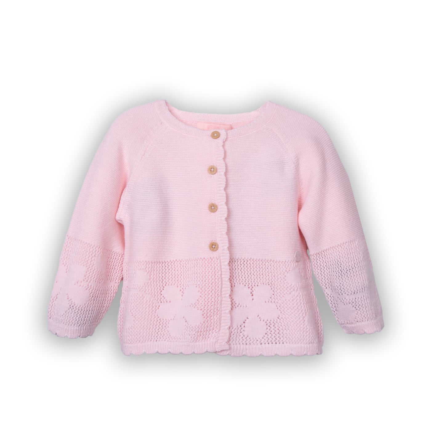 CHALECO  NIÑA ROSADO PILLIN (PVC906-25ROS12M) - 1
