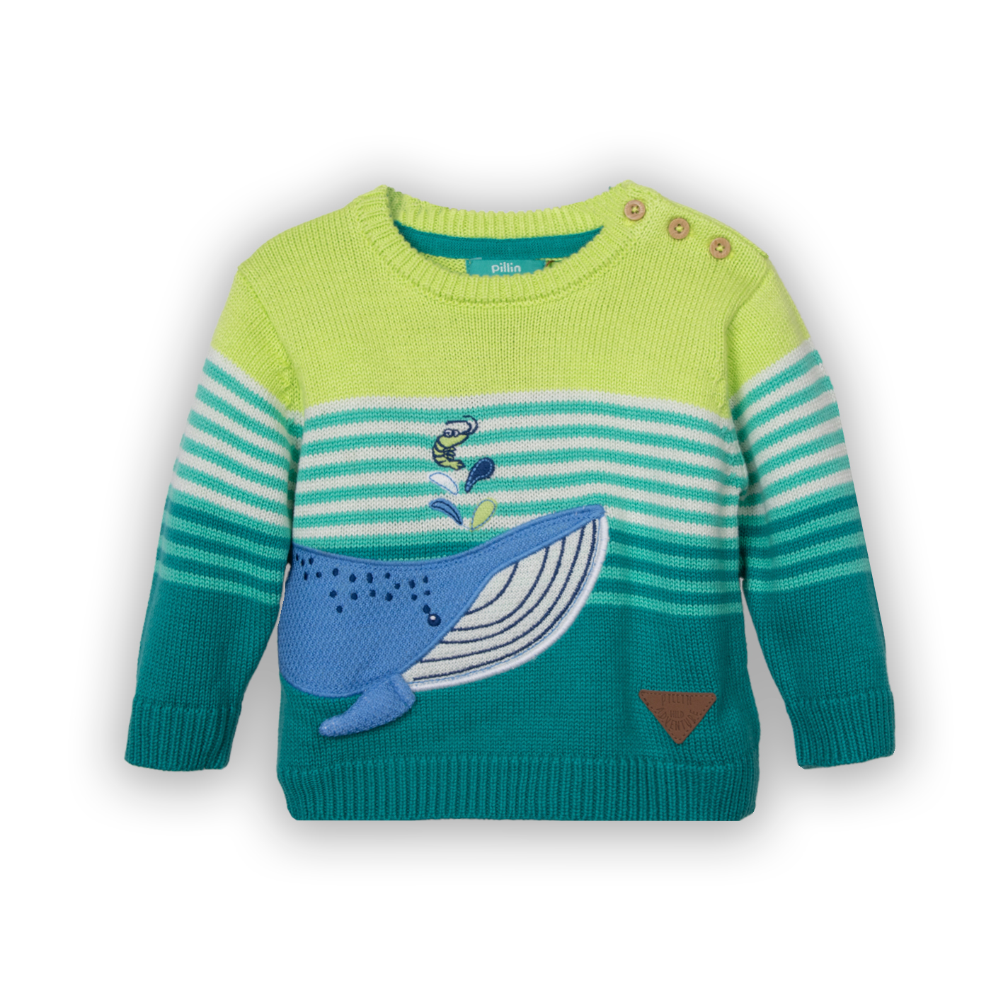 CHALECO NIÑO VERDE PILLIN (PVC904-25VER18M) - 1
