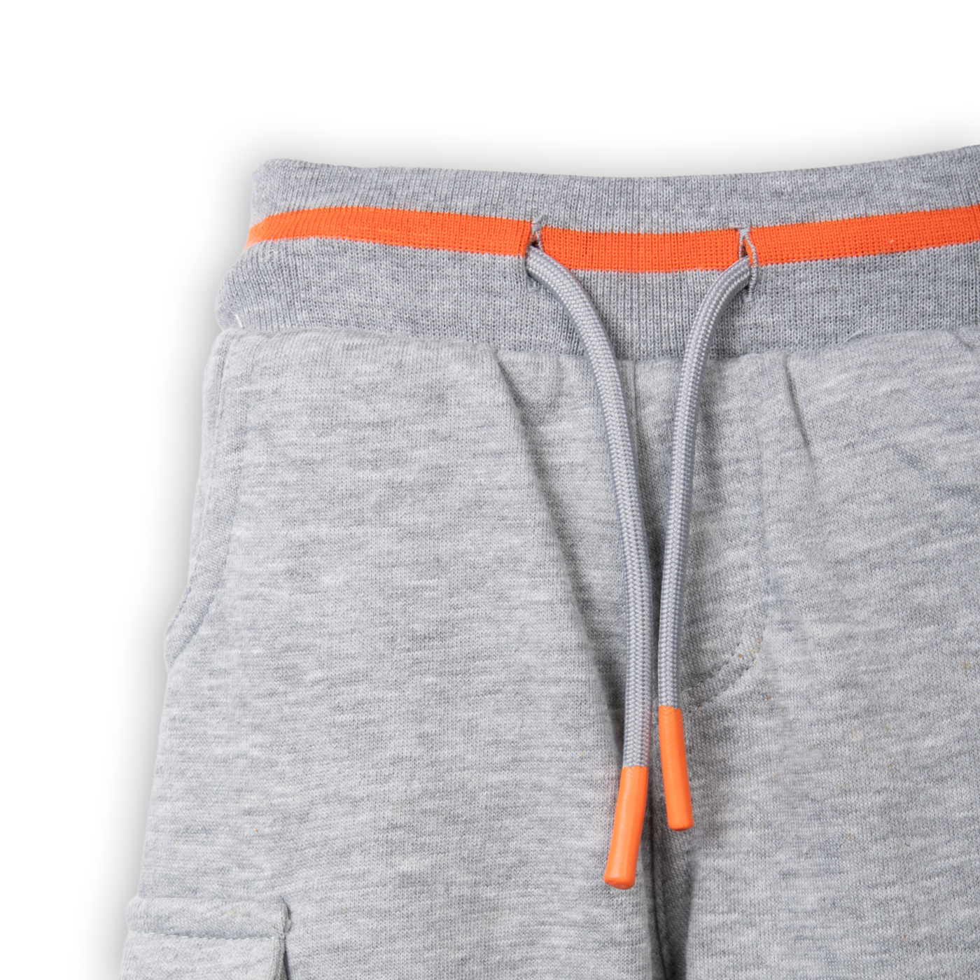 PANTALÓN BUZO NIÑO GRIS PILLIN (PVC514-25GRI24M) - 2