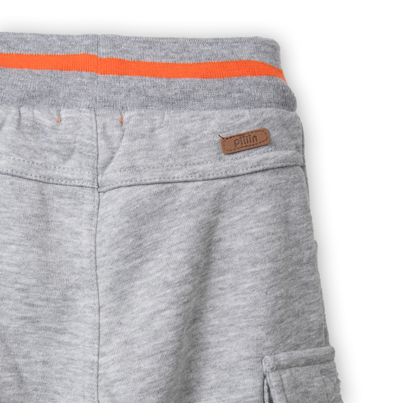 PANTALÓN BUZO NIÑO GRIS PILLIN (PVC514-25GRI24M) - 3