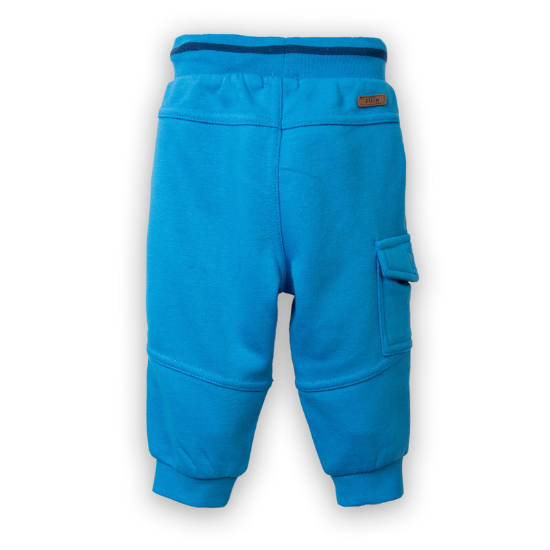 PANTALÓN BUZO NIÑO AZULINO PILLIN (PVC514-25AZL12M) - 4