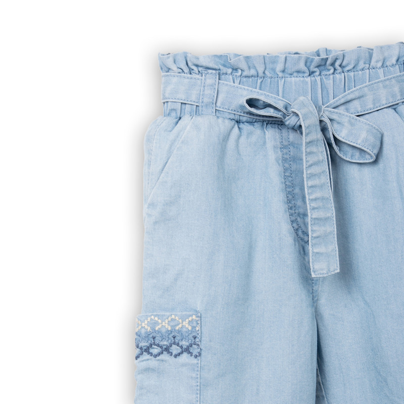 PANTALÓN NIÑA DENIM PILLIN (PVC721-25DEN18M) - 1