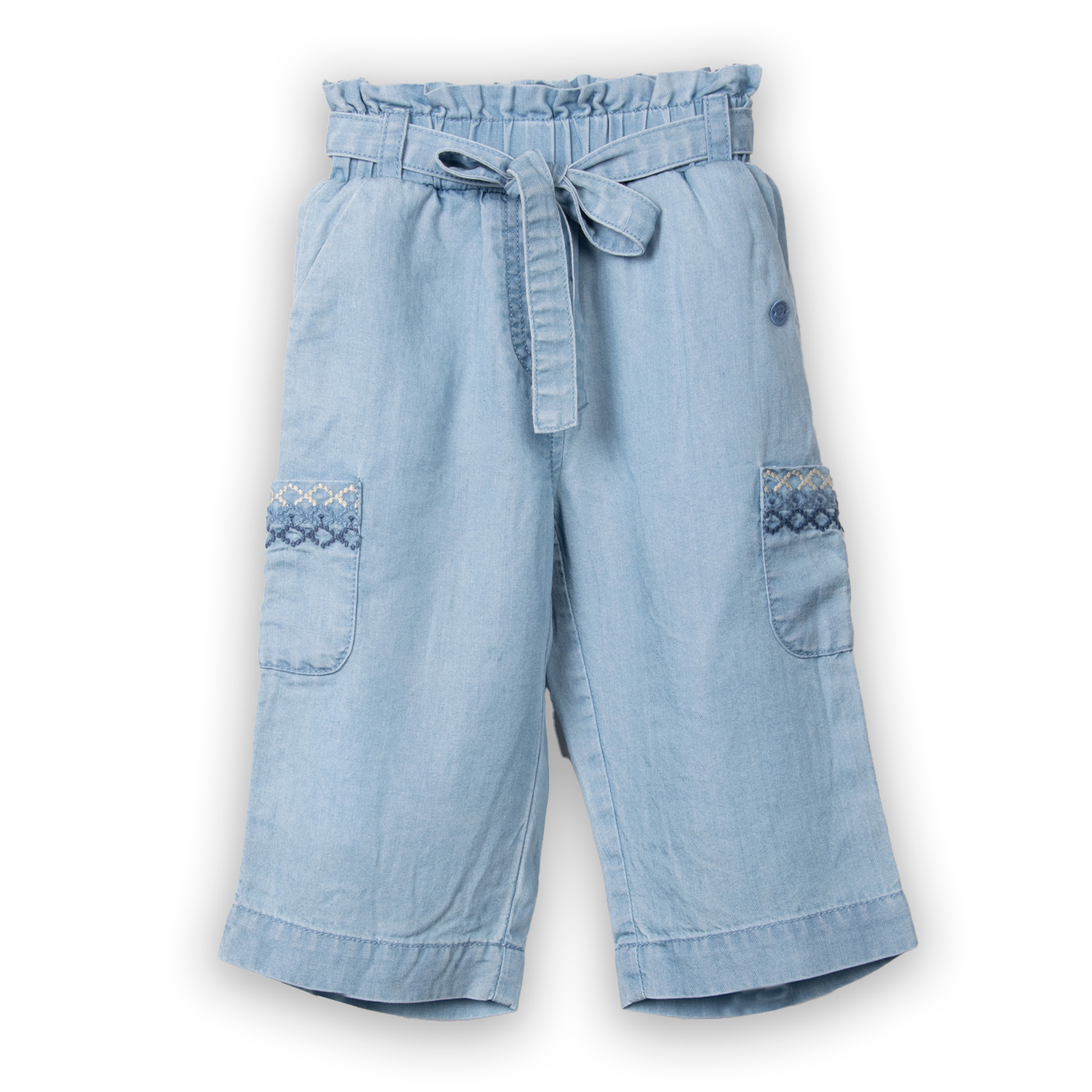 PANTALÓN NIÑA DENIM PILLIN (PVC721-25DEN18M) - 2