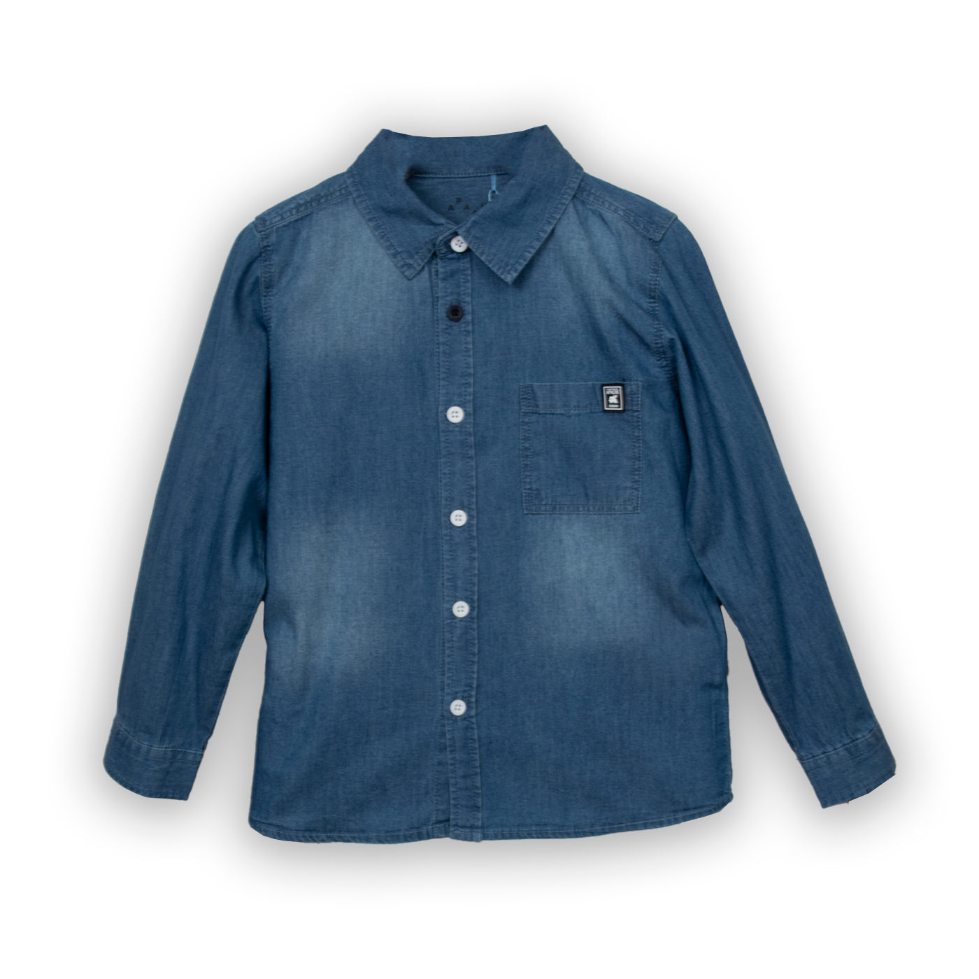 CAMISA NIÑO DENIM PILLIN (PVC716-25DEN6) - 1