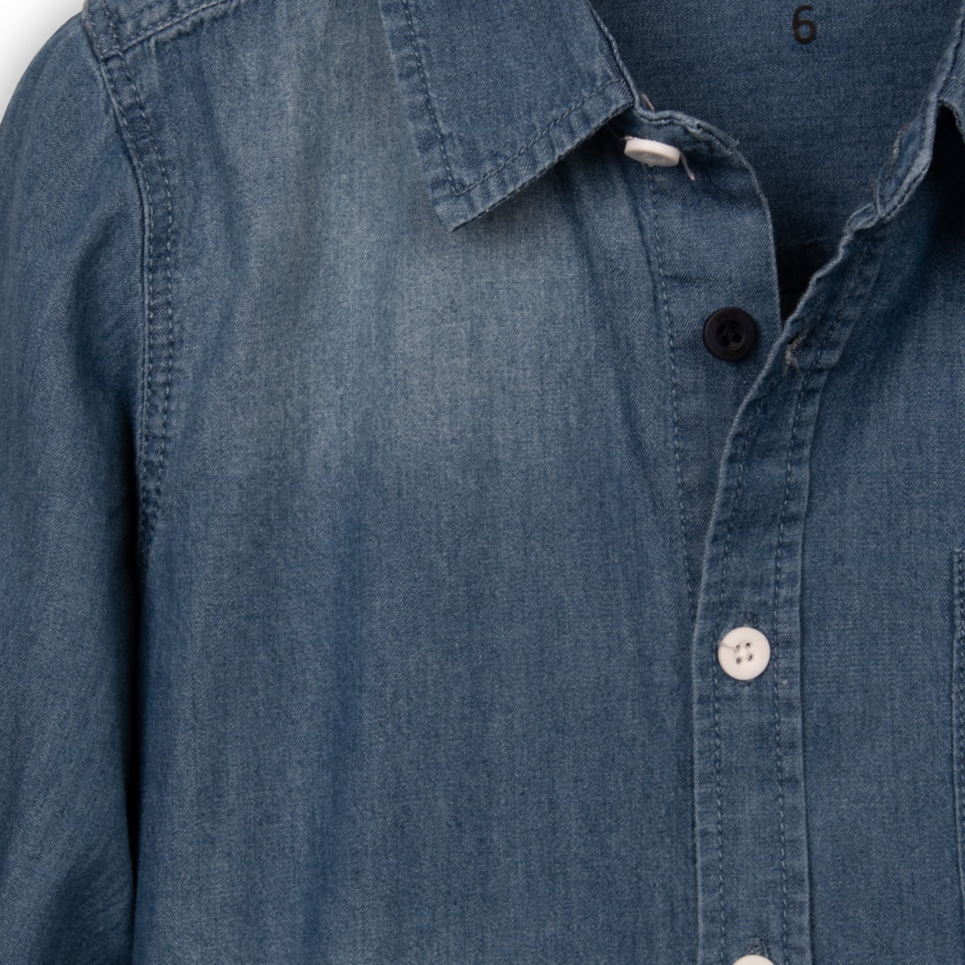 CAMISA NIÑO DENIM PILLIN (PVC716-25DEN6) - 2