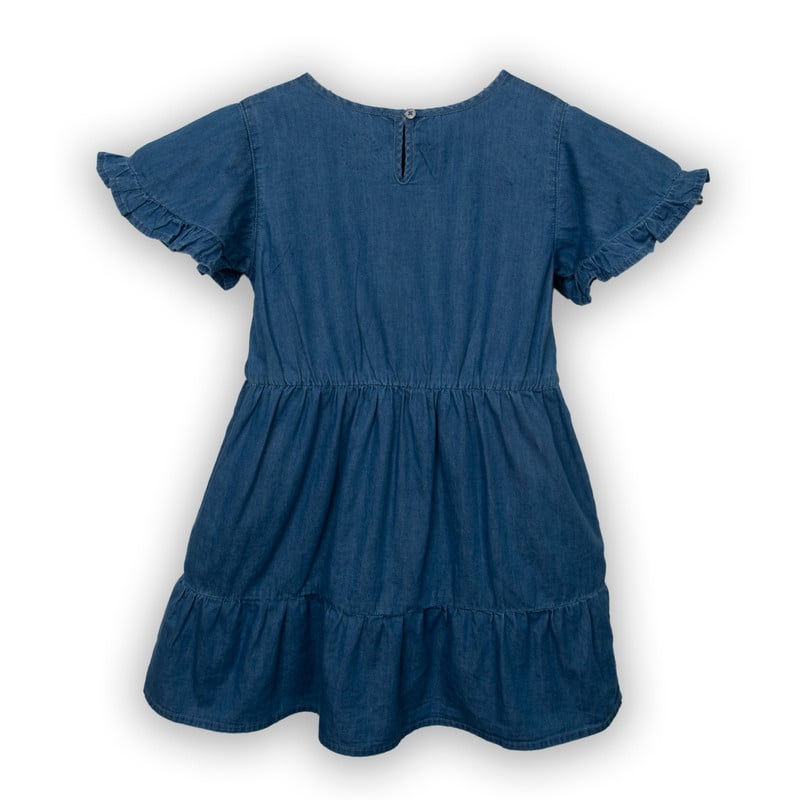 VESTIDO NIÑA DENIM PILLIN (PVC713-25DEN6) - 1