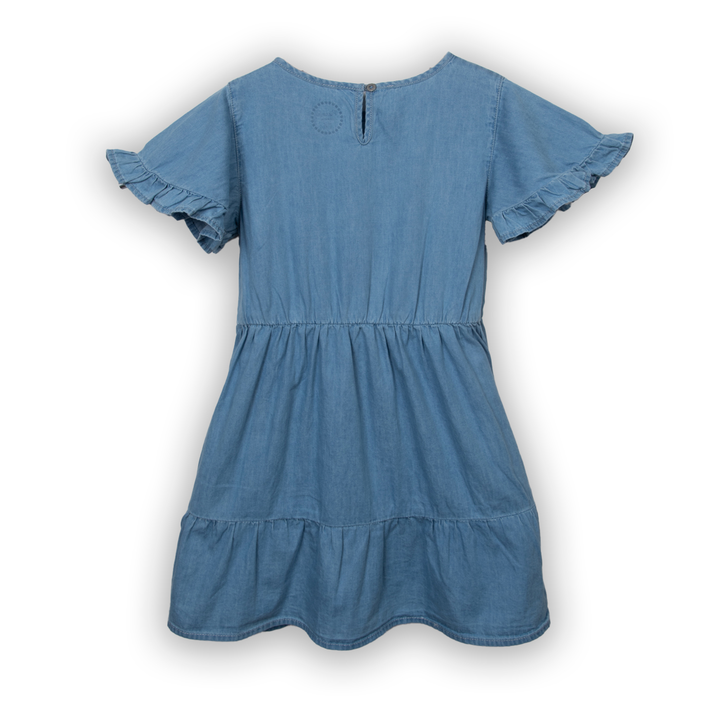 VESTIDO NIÑA CELESTE PILLIN (PVC713-25CEL4) - 3