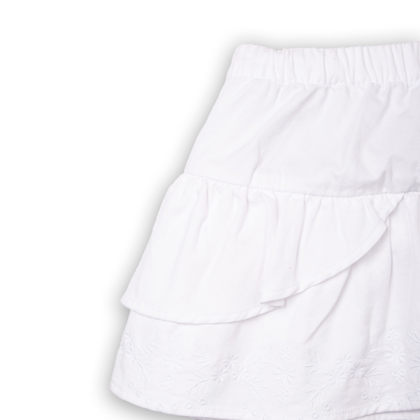 FALDA NIÑA EN COLOR BLANCO PILLIN (PVC737-25BCO3) - 2