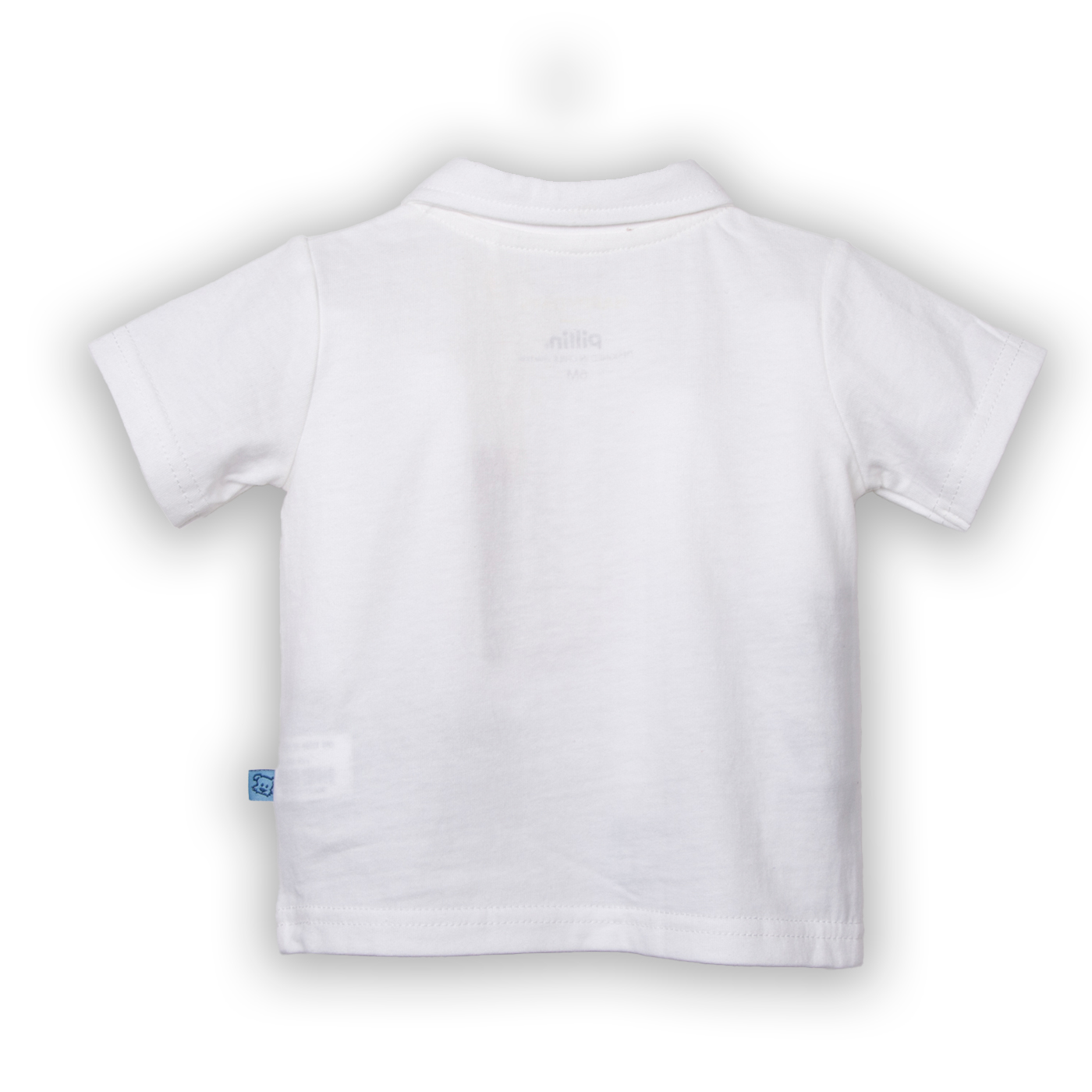 POLERA NIÑO EN COLOR BLANCO PILLIN (PVC601-25BCO6M) - 3