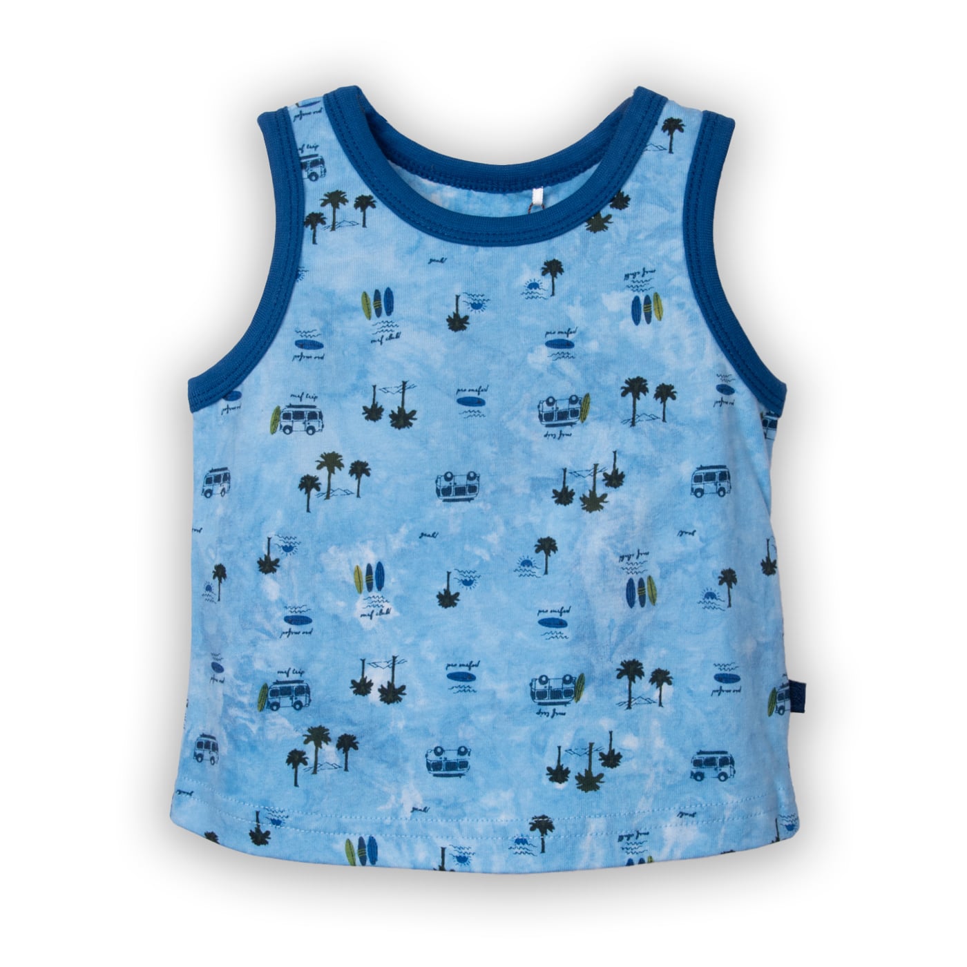 POLERA  NIÑO AZUL PILLIN (PVC660-25AZU6M) - 1