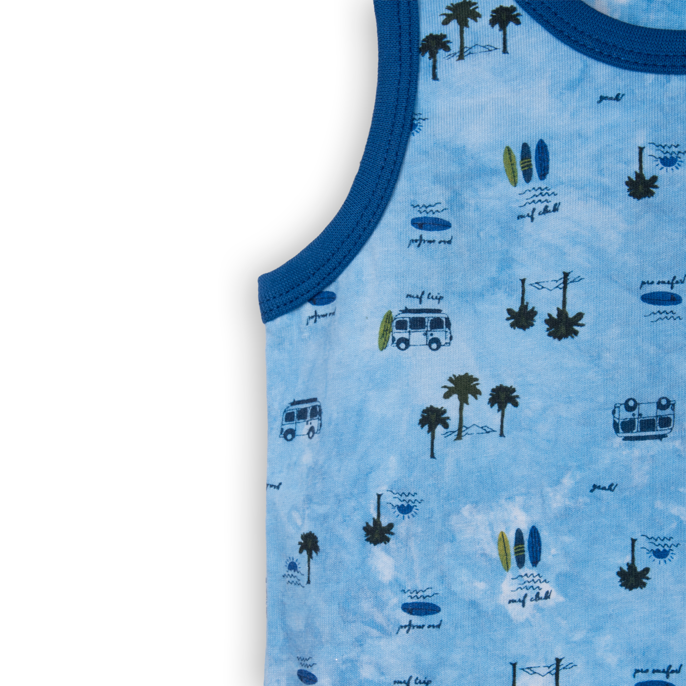 POLERA  NIÑO AZUL PILLIN (PVC660-25AZU6M) - 2