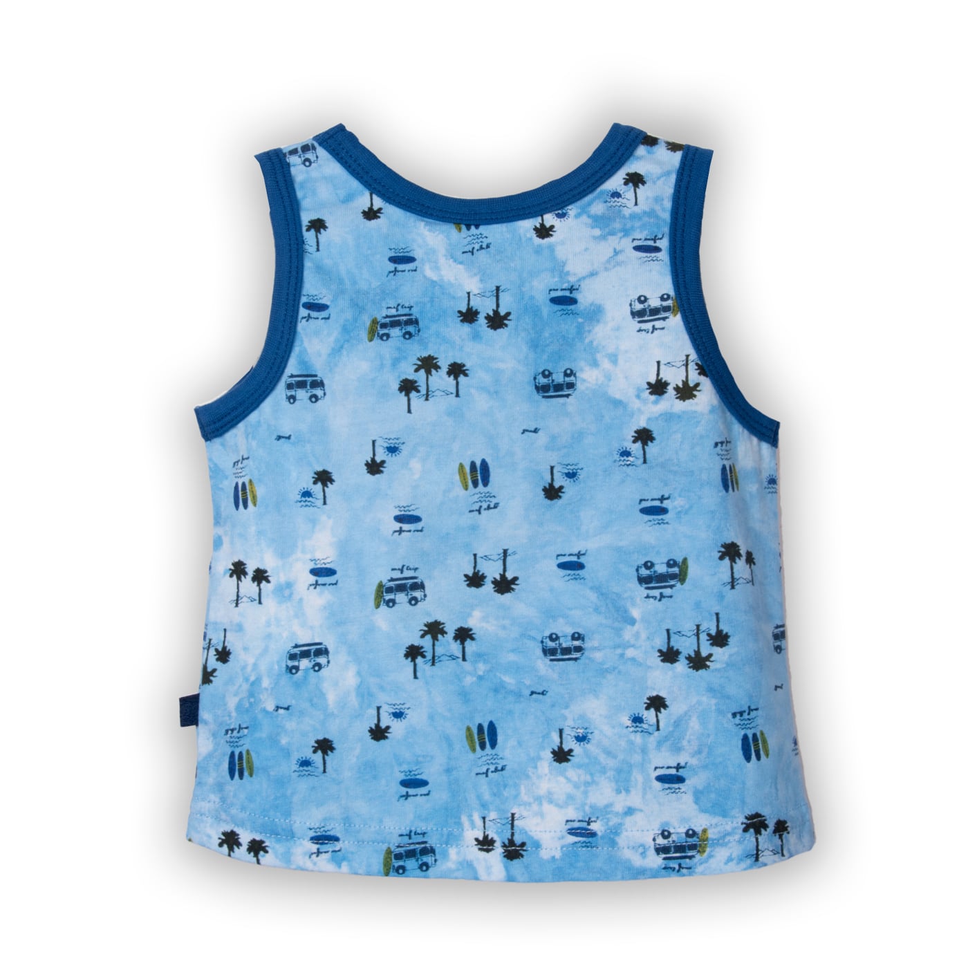 POLERA  NIÑO AZUL PILLIN (PVC660-25AZU6M) - 3