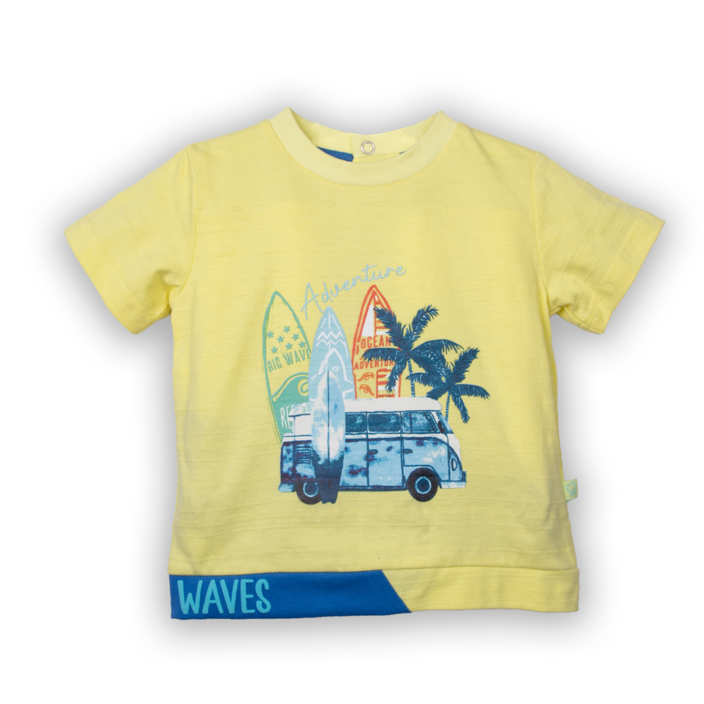 POLERA NIÑO EN COLOR AMARILLO PILLIN (PVC647-25AMA24M) - 1