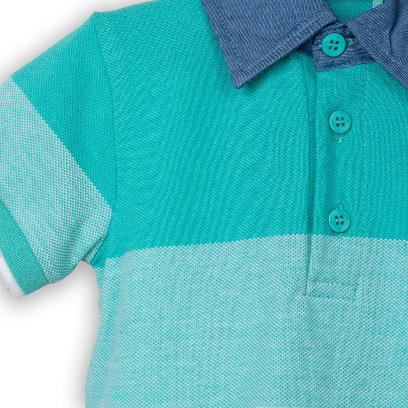 POLERA NIÑO VERDE PILLIN (PVC639-25VER6M) - 2