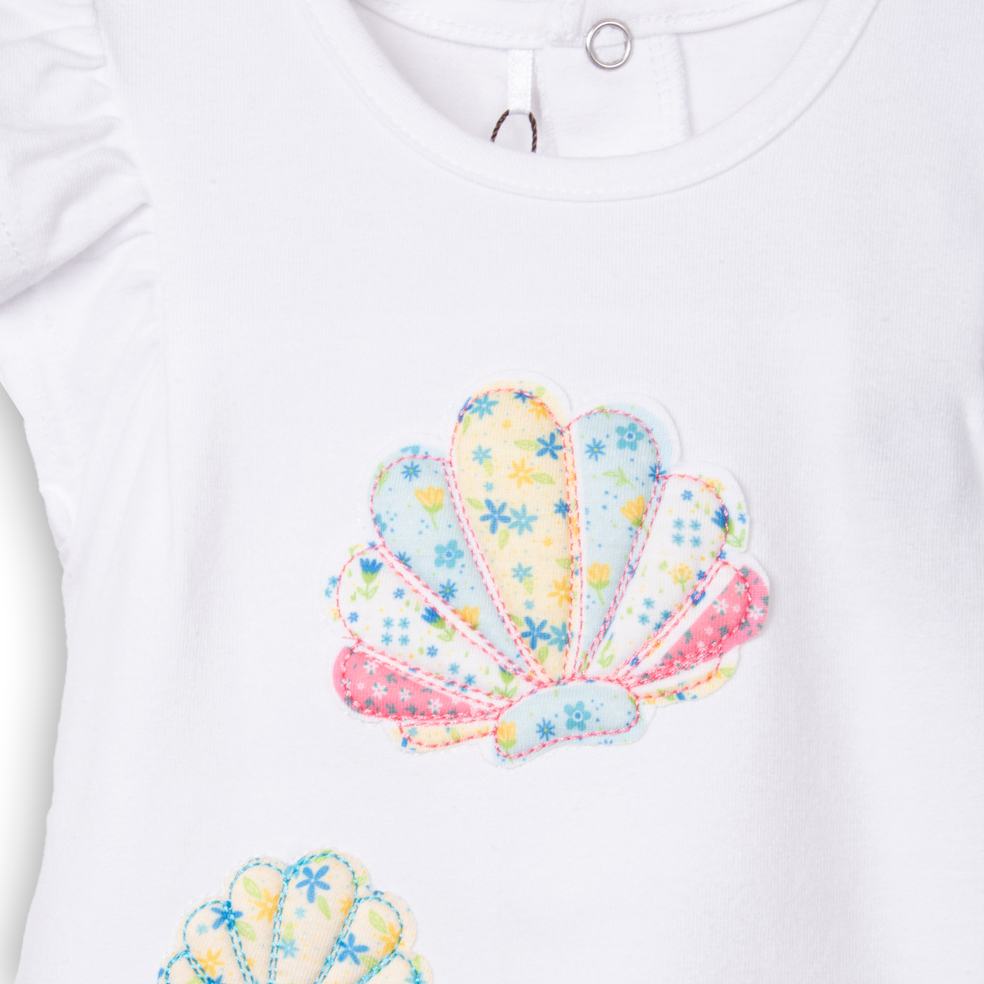 POLERA NIÑA EN COLOR BLANCO PILLIN (PVC656-25BCO24M) - 2