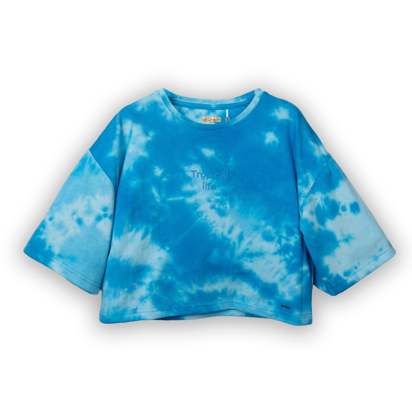 POLERA NIÑA CELESTE PILLIN (TVC605-25CEL8) - 1