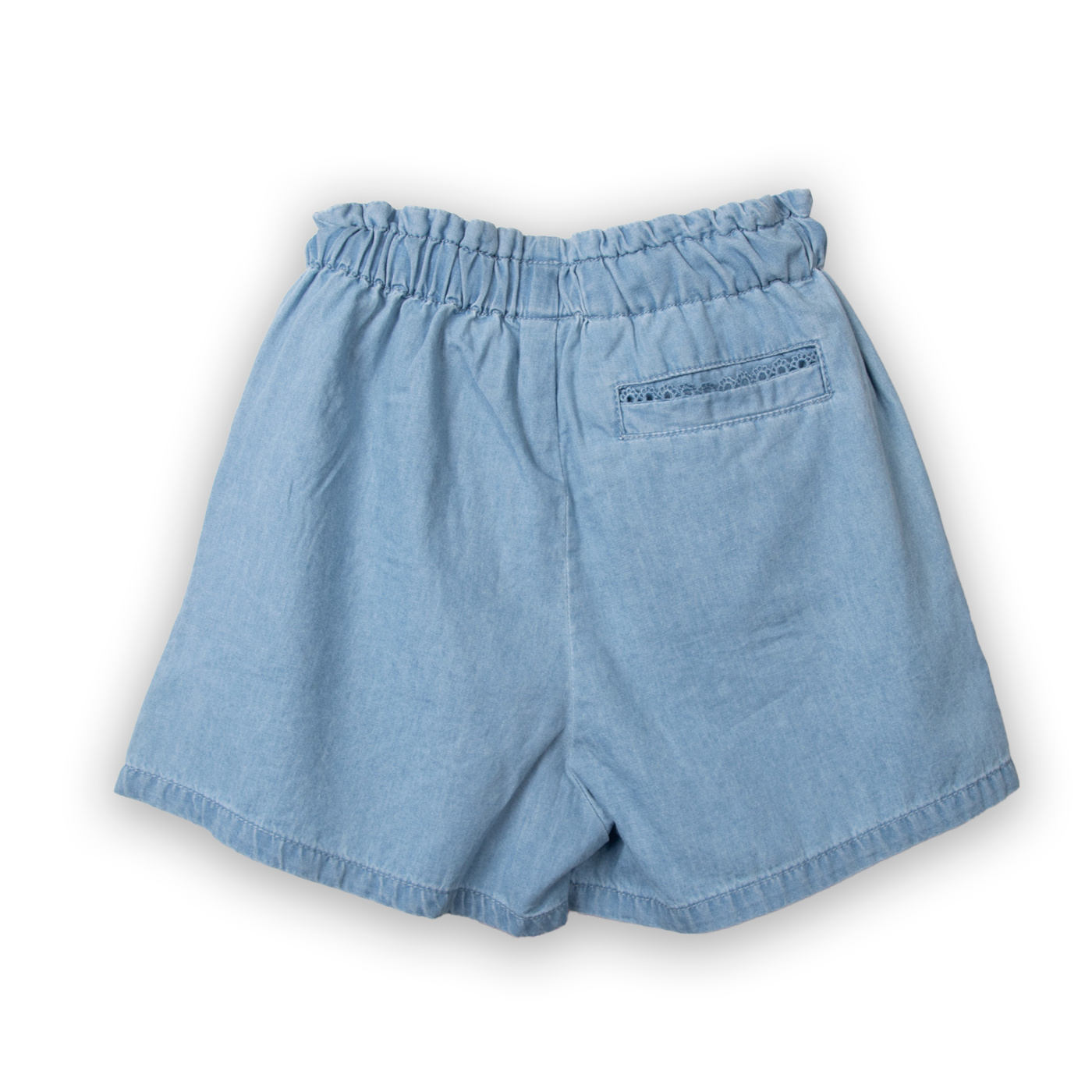 SHORT NIÑA CELESTE PILLIN (PVC739-25CEL10) - 3