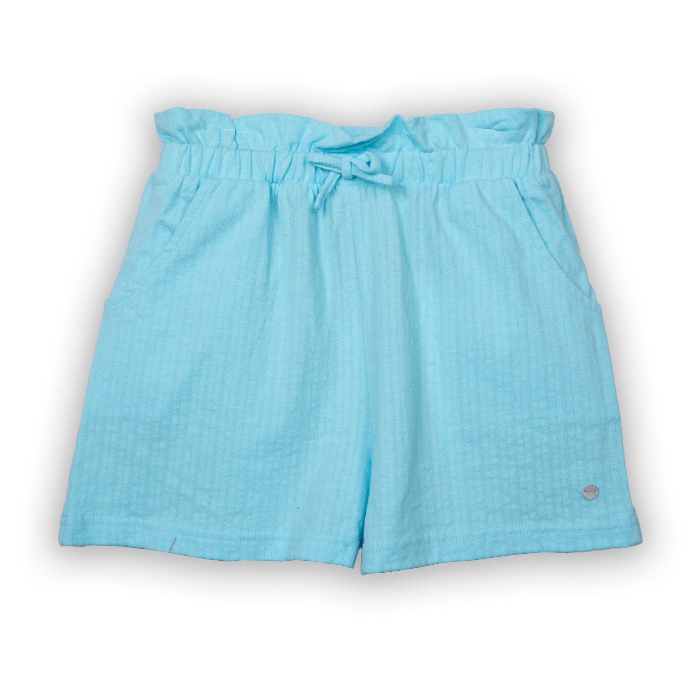 SHORT NIÑA TURQUESA PILLIN (PVC619-25TUR2) - 1