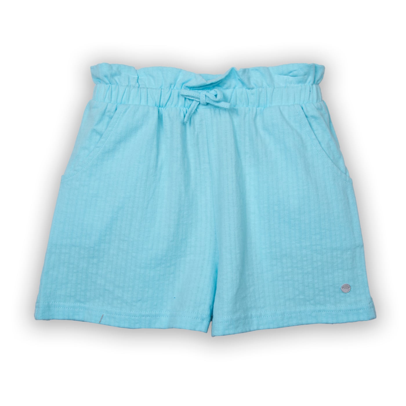 SHORT NIÑA TURQUESA PILLIN (PVC619-25TUR2) - 1