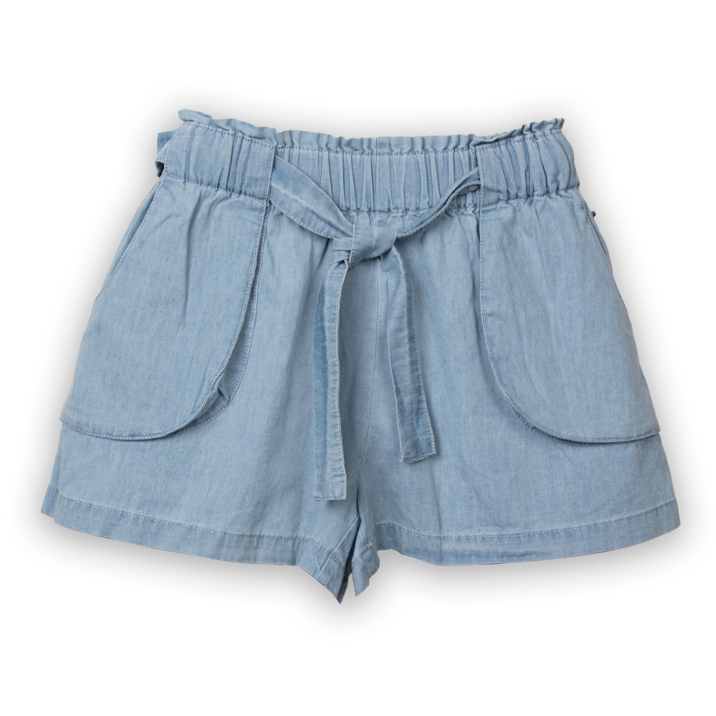 SHORT NIÑA CELESTE PILLIN (TVC713-25CEL10) - 1