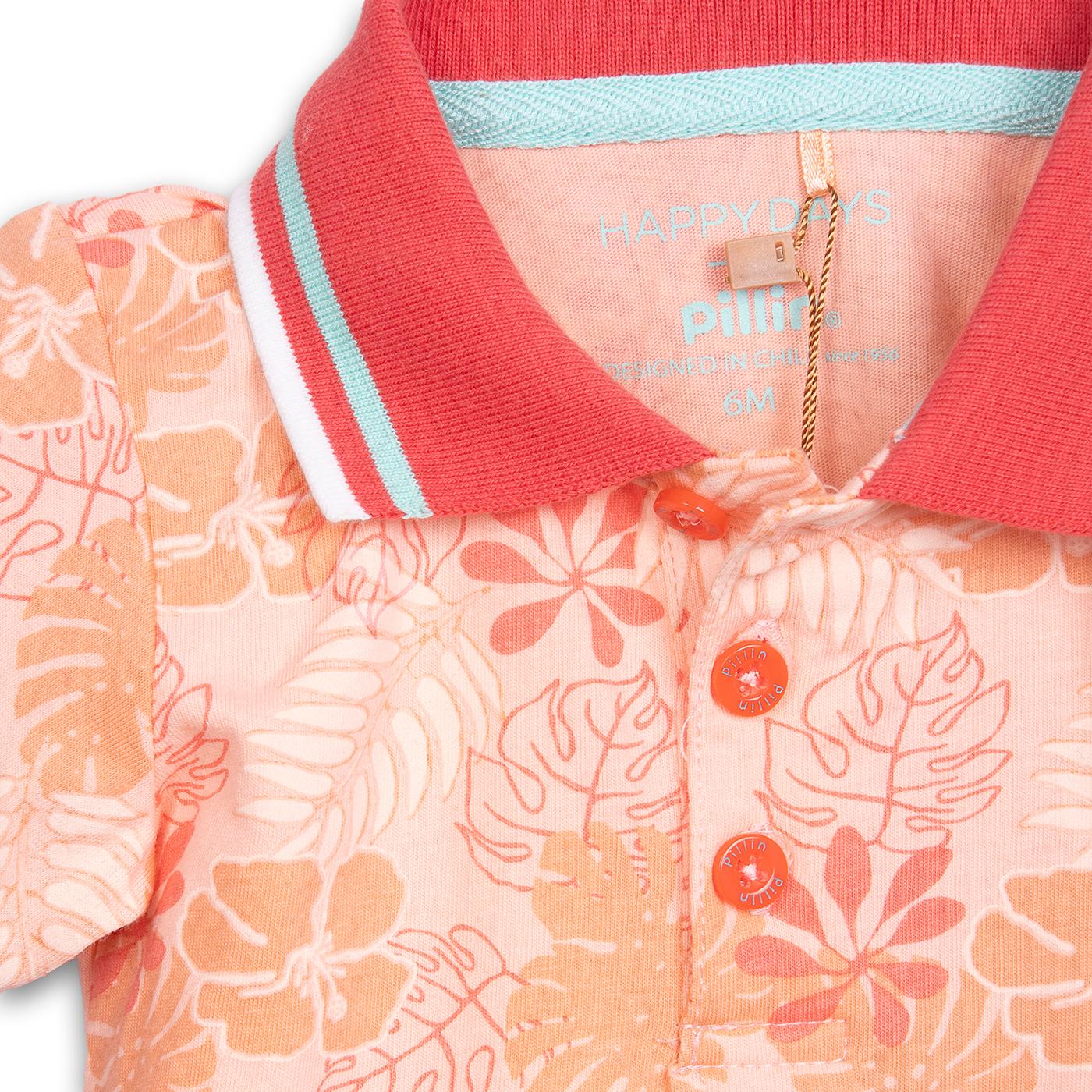 POLERA BEBE NARANJO PILLIN (PVC648-25NAR) - 3