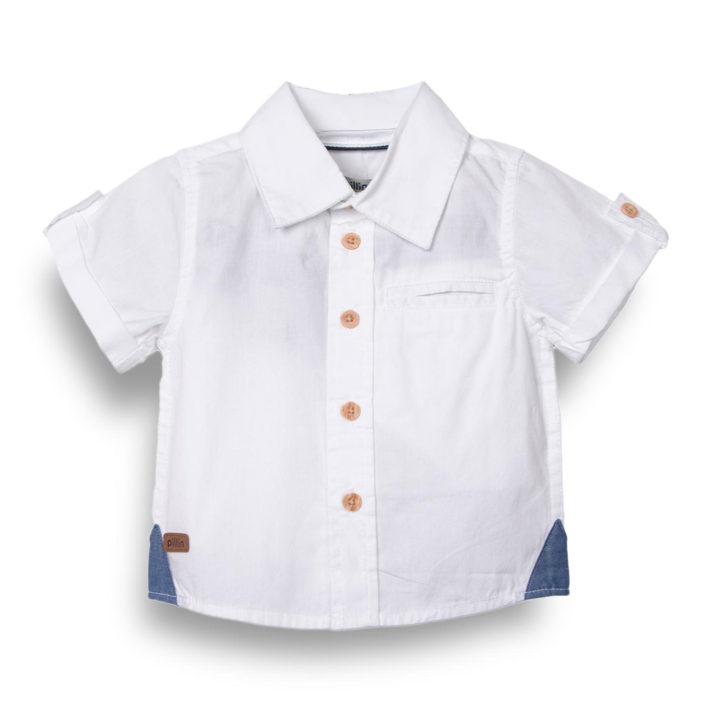 CAMISA BEBE  BLANCO PILLIN (PVC811-25BCO) - 1