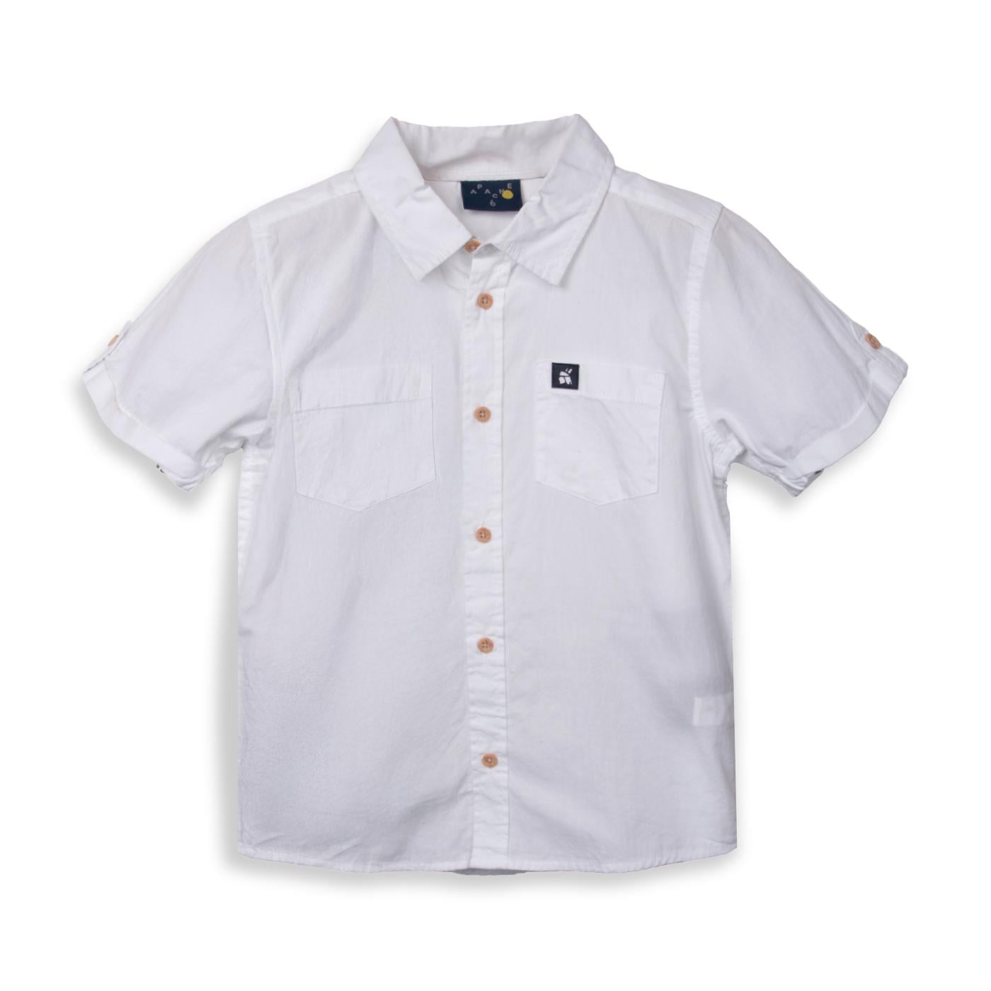 CAMISA NIÑO BLANCO PILLIN (PVC823-25BCO) - 1