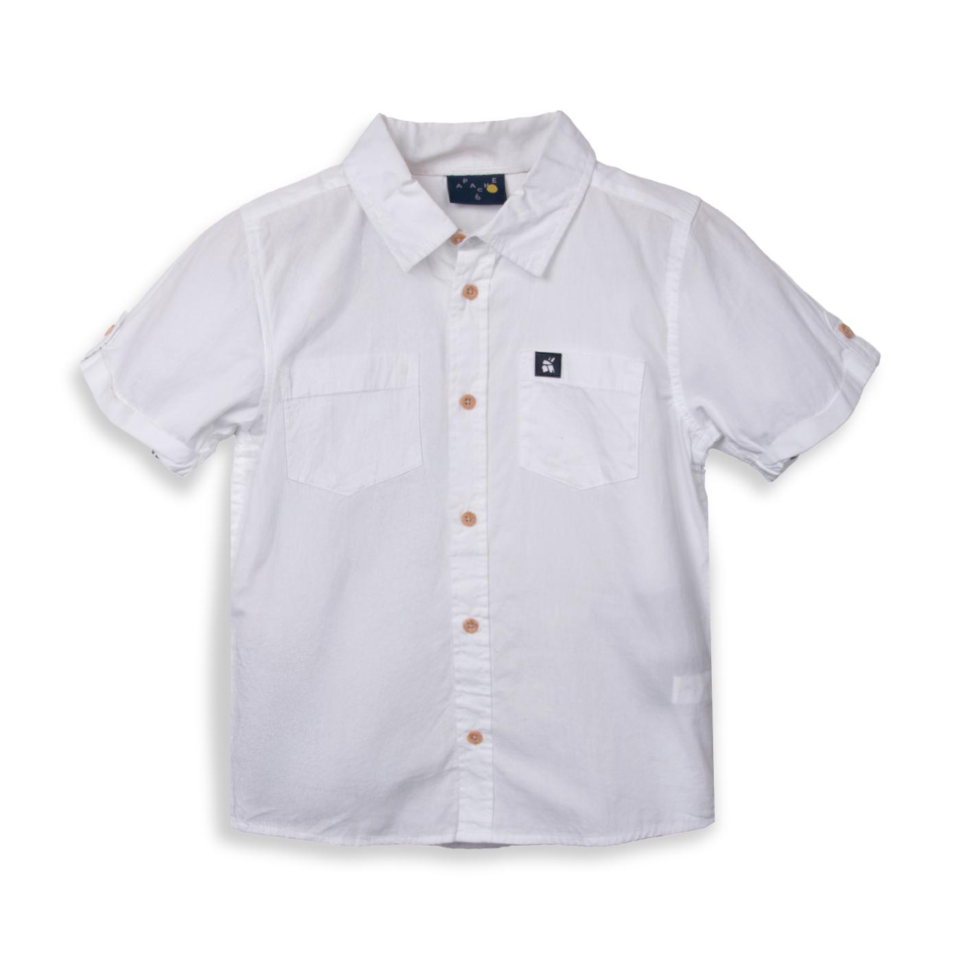 CAMISA NIÑO BLANCO PILLIN (PVC823-25BCO) - 1