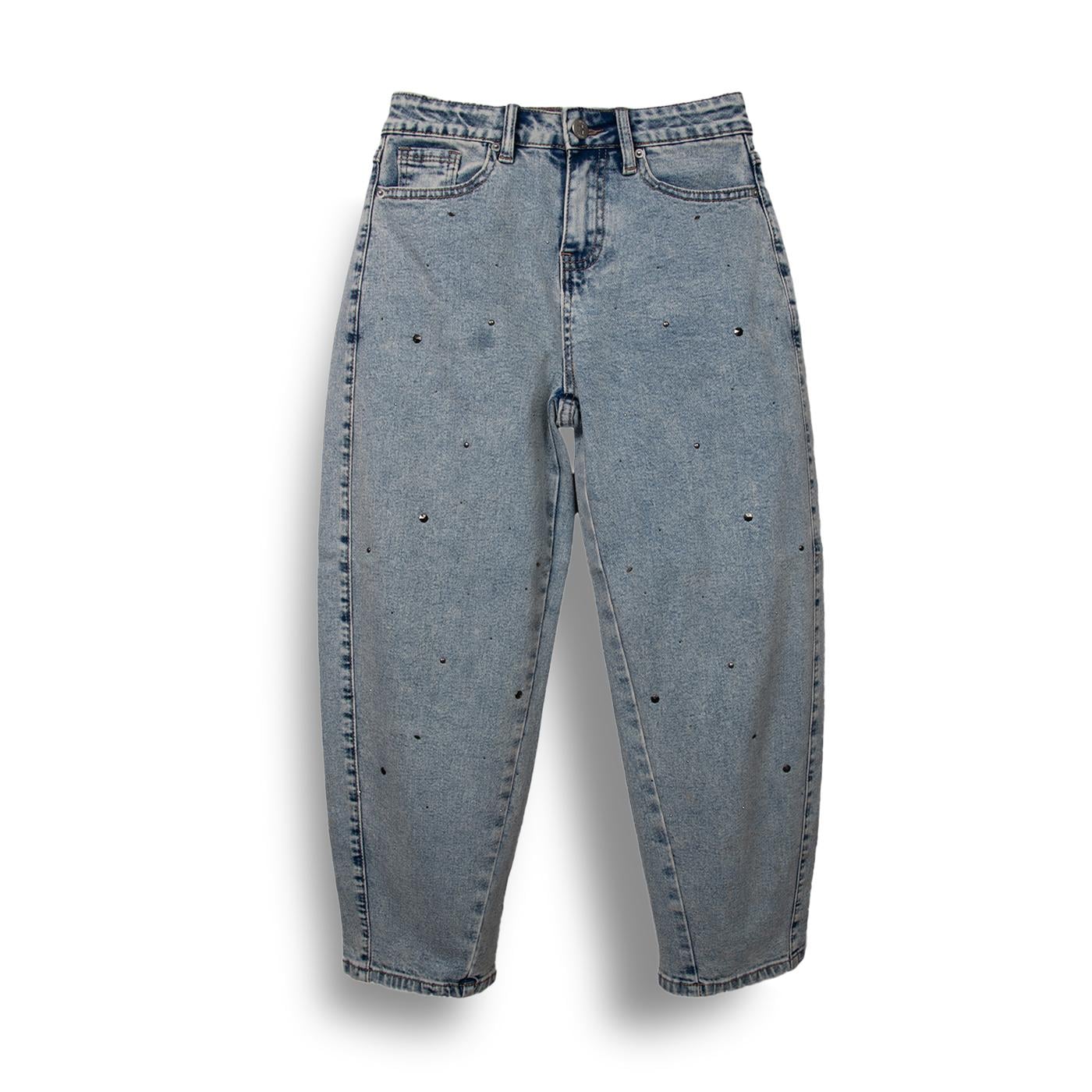 JEANS NIÑA DENIM PILLIN (TVC706-25DEN) - 1