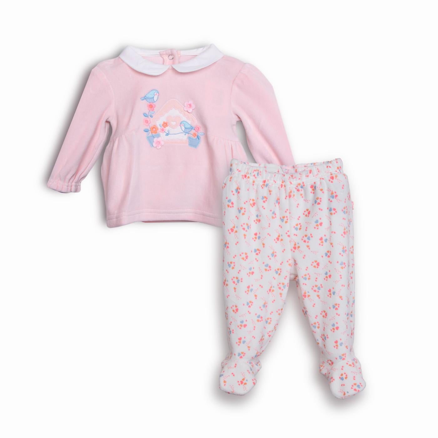 CONJUNTO RECIE N NACIDO ROSADO PILLIN (PVC302-25ROS) - 1