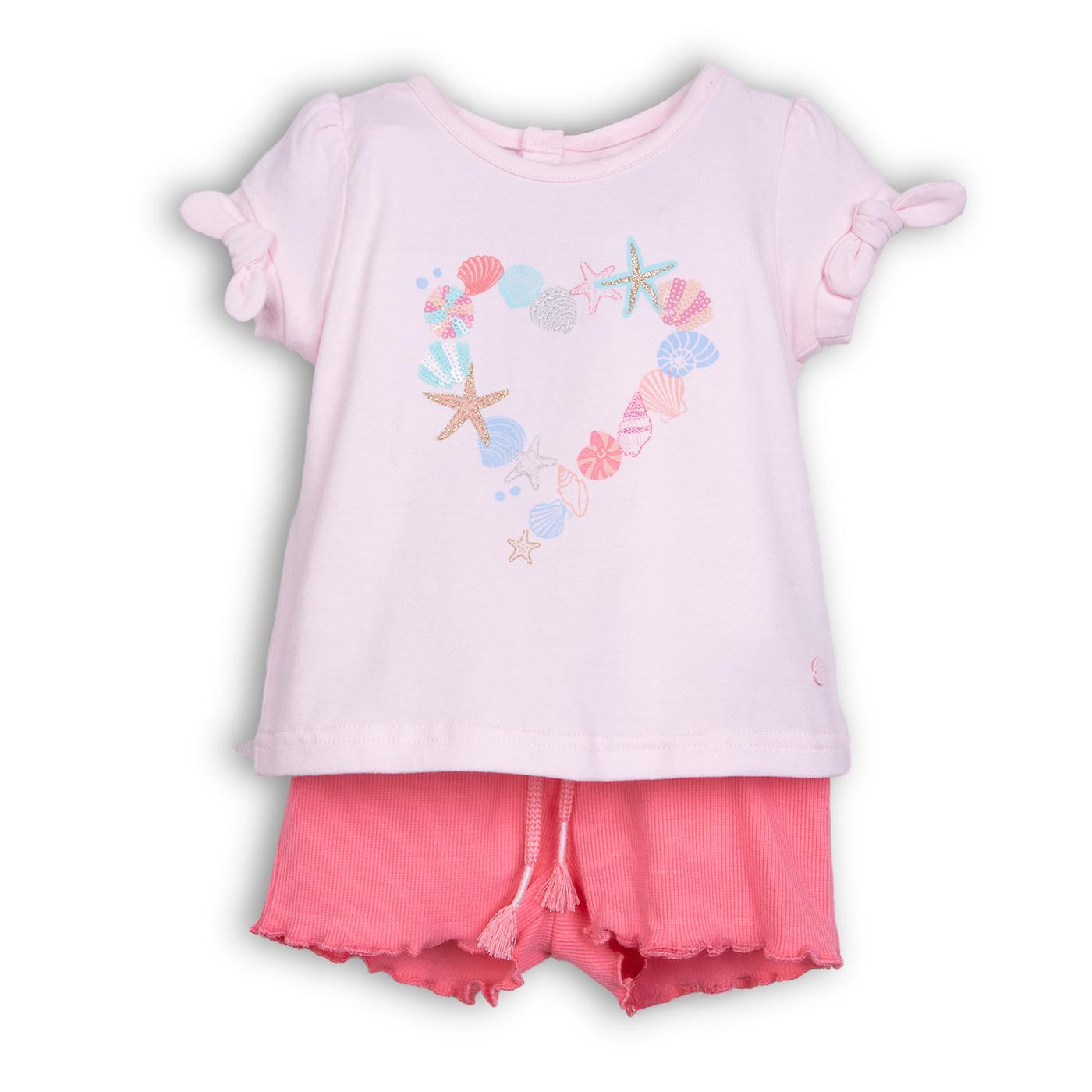CONJUNTO BEBE  ROSADO PILLIN (PVC654-25ROS) - 1